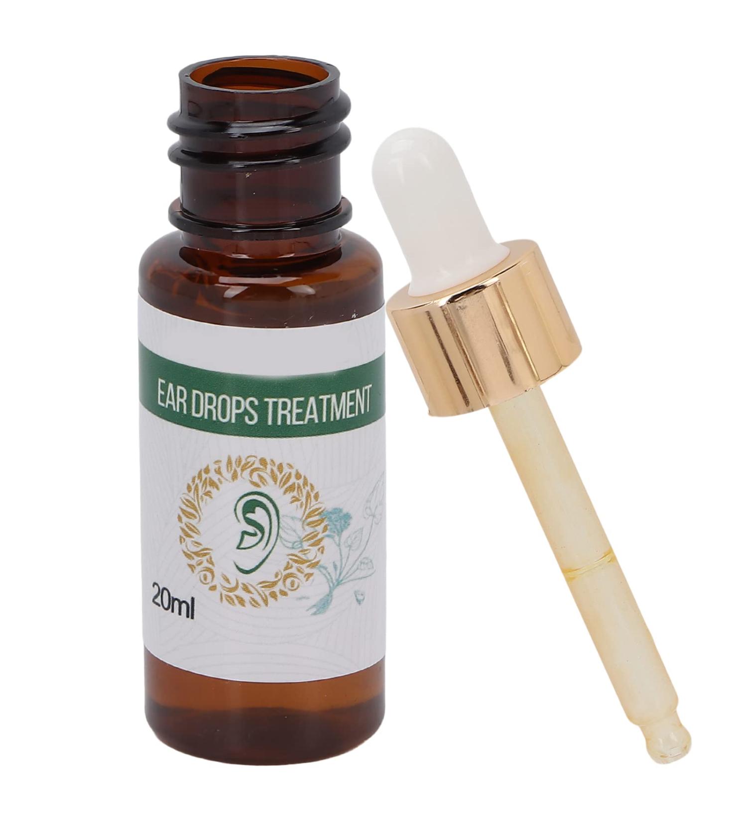 Ear Care Drops 20ml - Relieve Tinnitus, Itching & Pain, Ear Ringing Relief for Men & Women - Buy Online on GoSupps.com