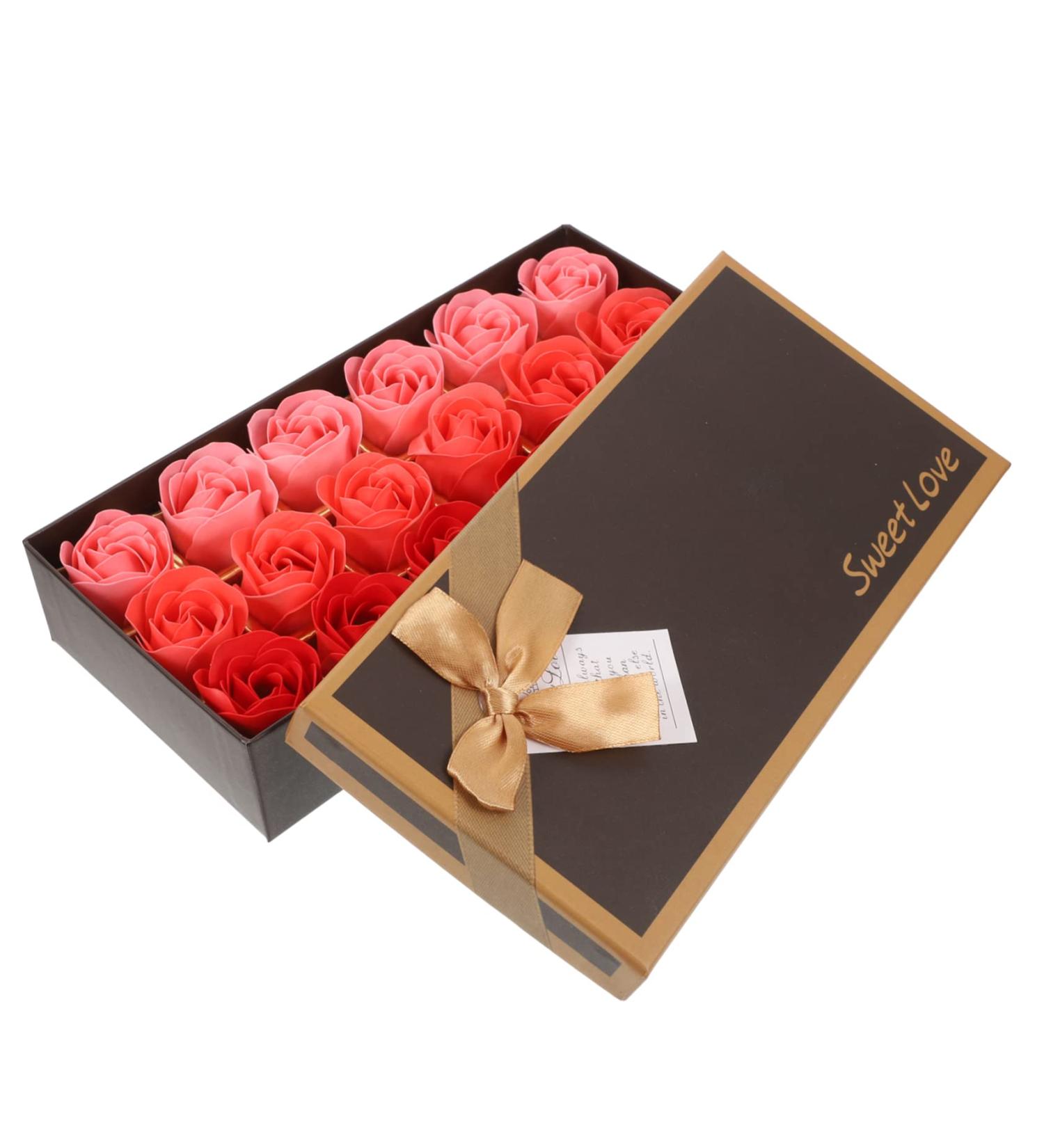 HOMSFOU 1 Box Rose Soap Scented Bath Soap Rose Scented Soap Rose Flower Scented Flower Petals Enchanted Rose Floral Scented Rose Petal Bouquet Bath Soap Rose Flower Indoor 1 count (Pack of 1) Red - Buy Online on GoSupps.com