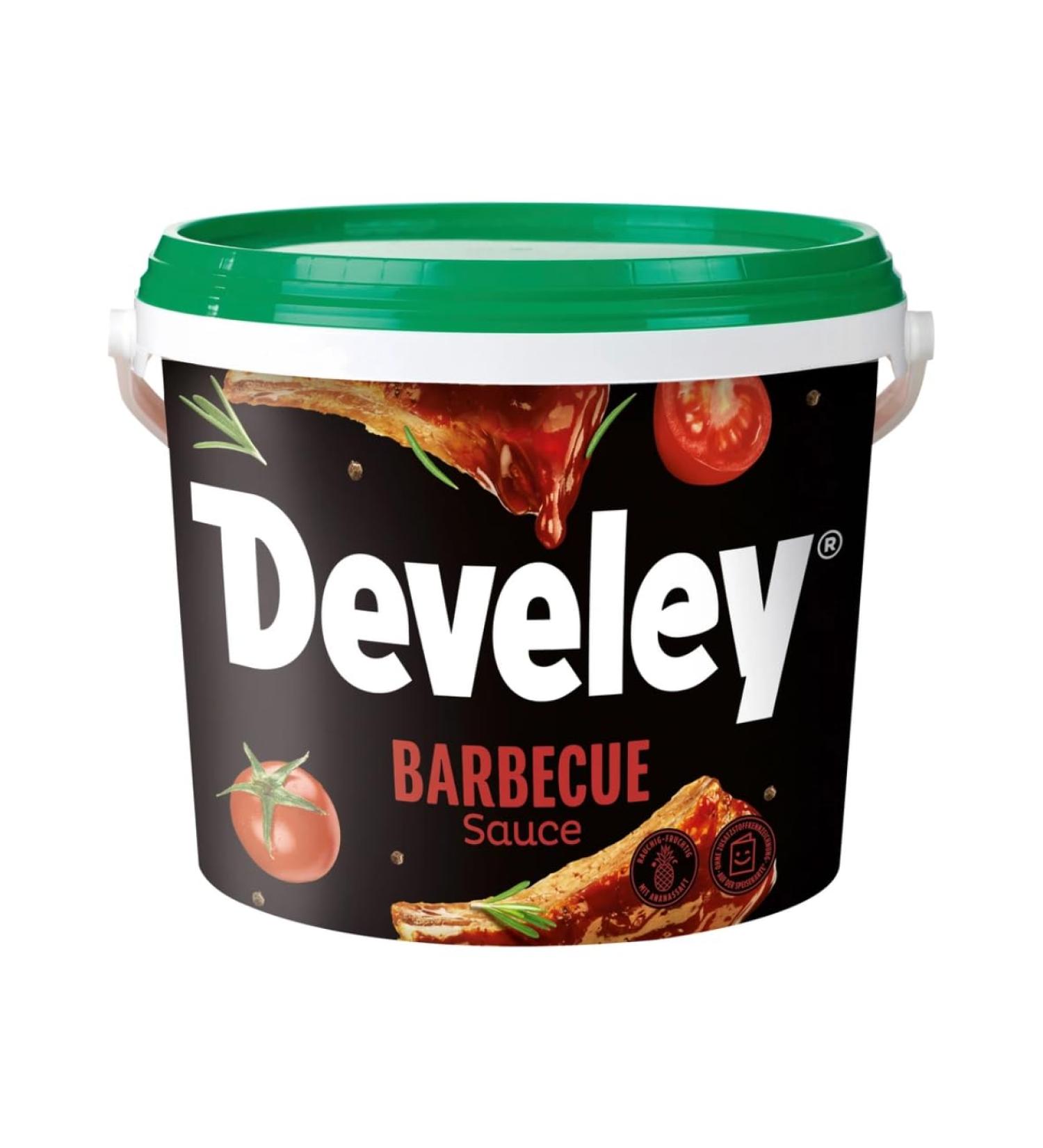 Develey Salsa Develey BBQ Barbecue 5 kg Bucket Food Service Salsa Tomato