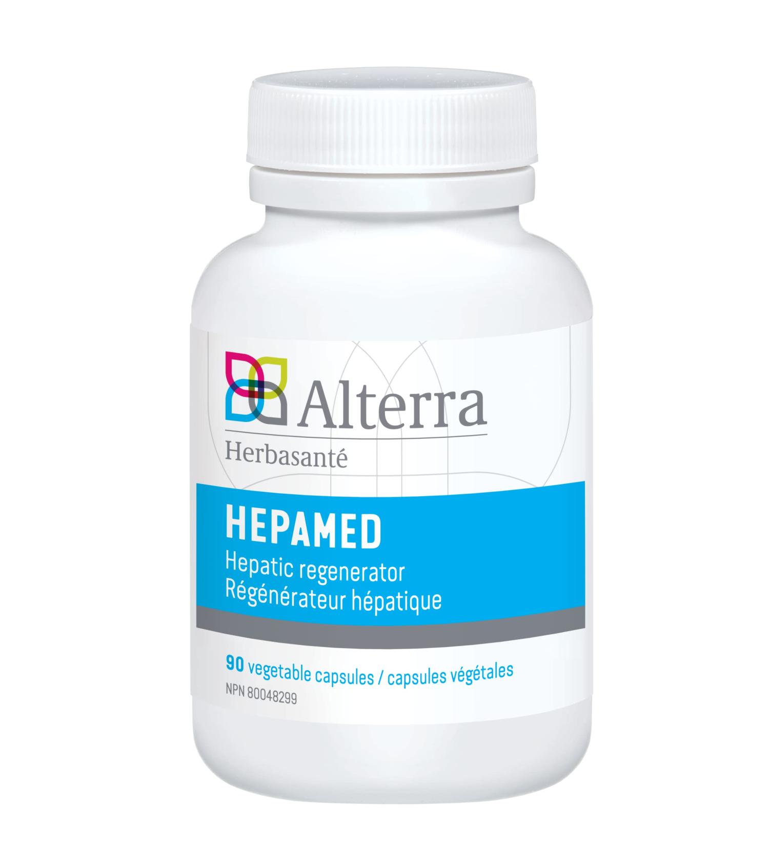 Alterra Hepamed |Liver Supplement with Milk Thistle & Astragalus | Detox Cleanse & Hepatoprotectant | Antioxidant Blend for Fatty Liver | Helps to Support Liver Function & Digestive Disturbances - 90 Vegetable Capsules - Buy Online on GoSupps.com