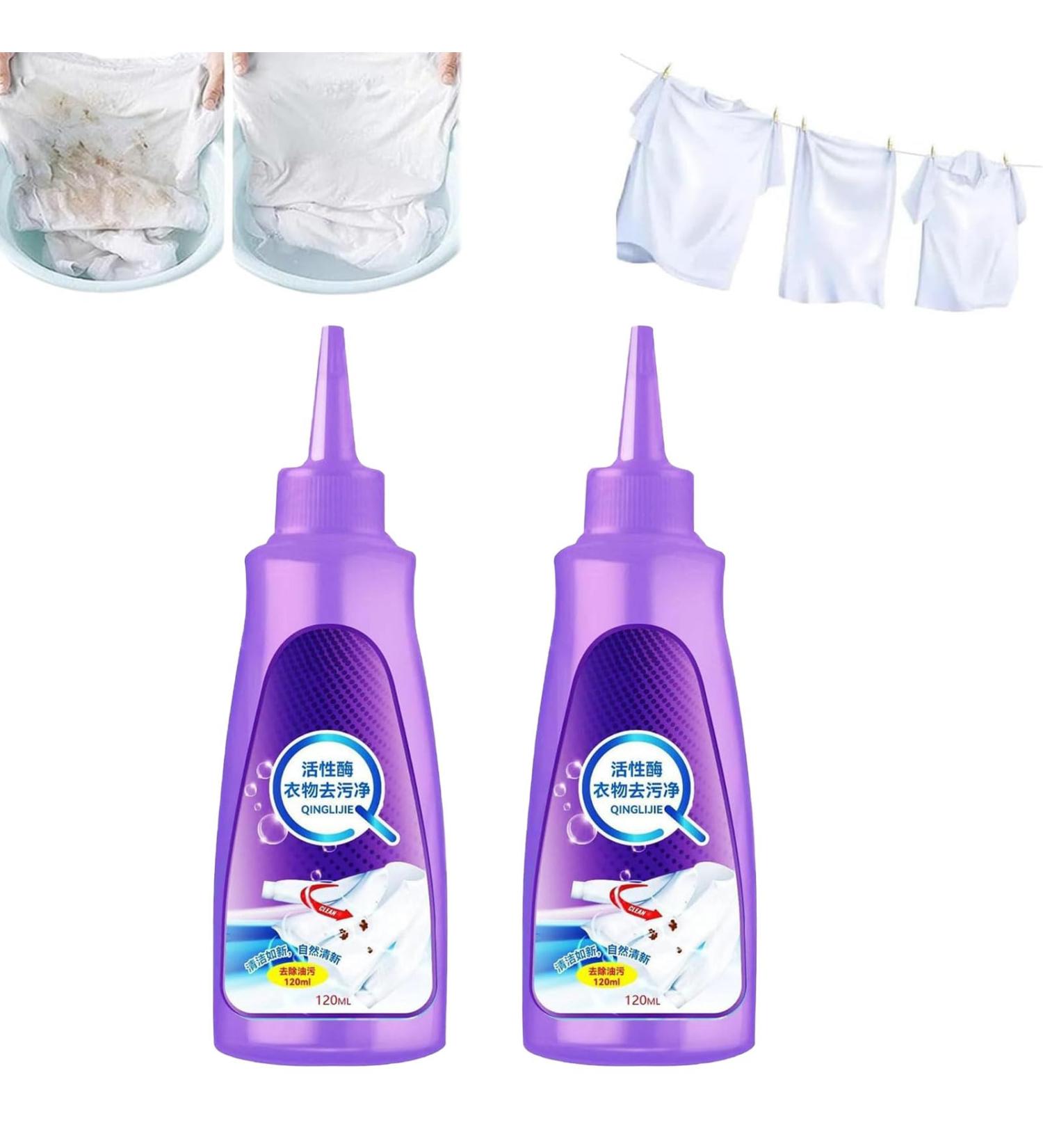 Urcstyle Stain Remover Urcstyle Laundry Stain Remover 2023 New Fast Laundry Stain Remover Garment Stubborn Stain Cleaner Oil Remover Quick Laundry Dry Cleaner (2pcs) - Buy Online on GoSupps.com
