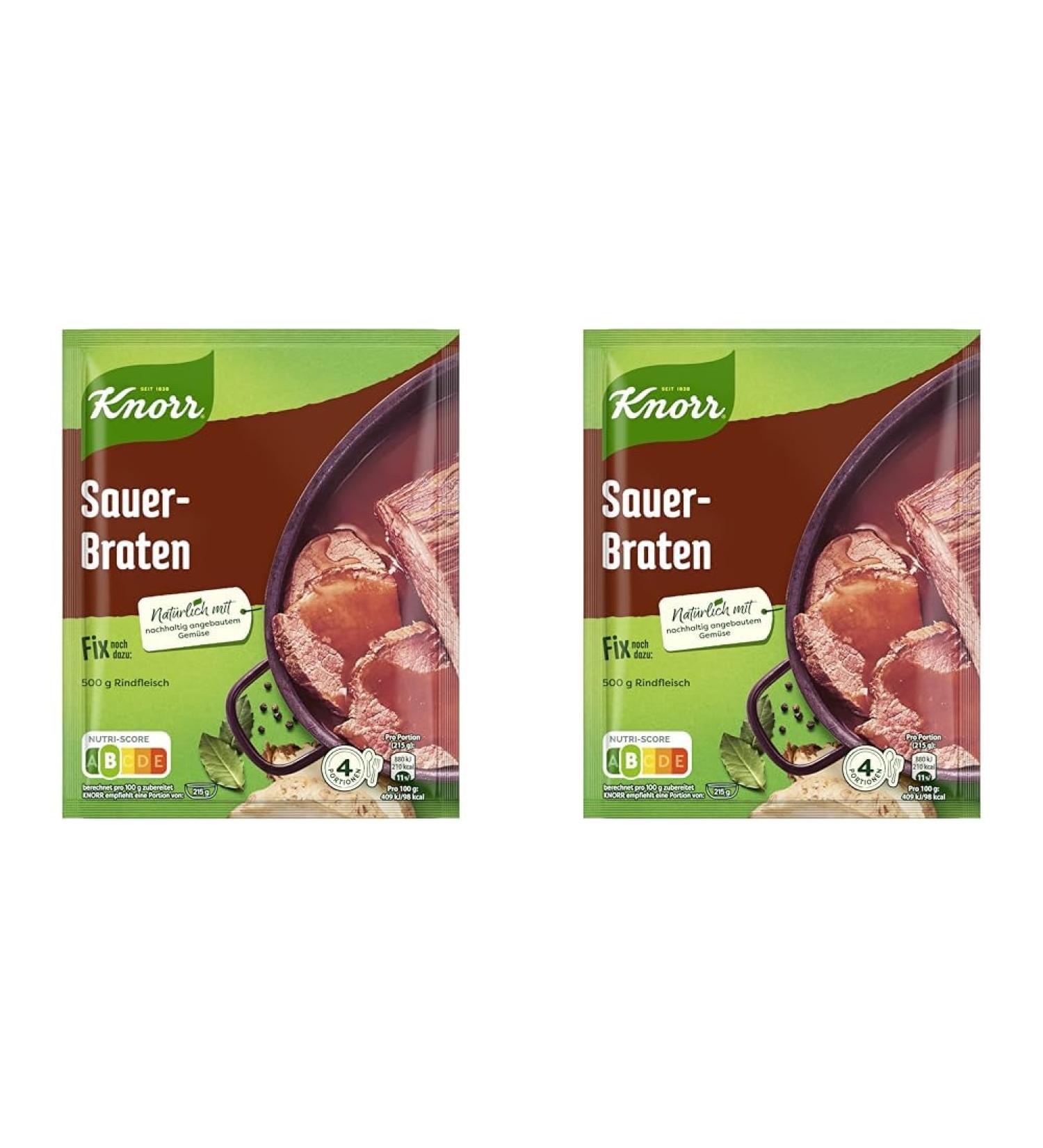 Knorr Fix Sauerbraten (37 g) (Pack of 2) Sauerbraten 37 g (Pack of 2)