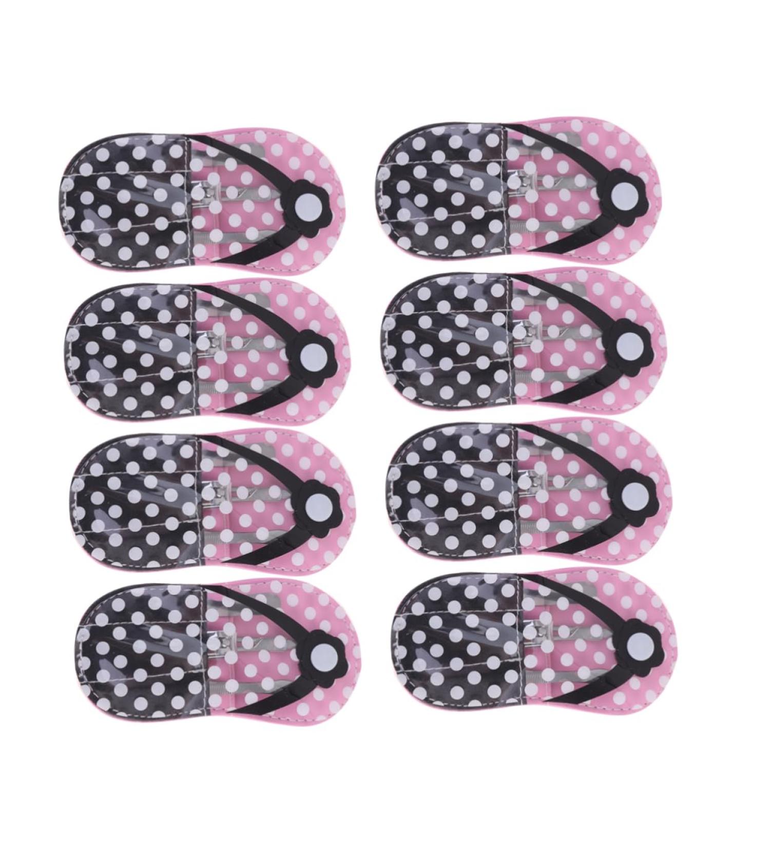 POPETPOP 8 Sets Manicure Set Pedicure Set Nail Suit Kit Miss 9X4.5cm Pink - Buy Online on GoSupps.com
