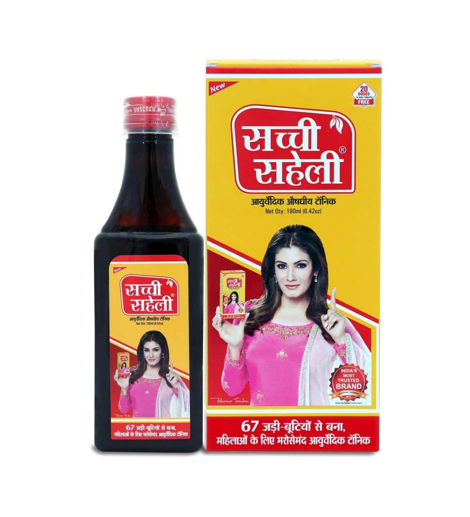 Mystic Sachi Saheli Ayurvedic Syrup for Women 190ml (New Pack)