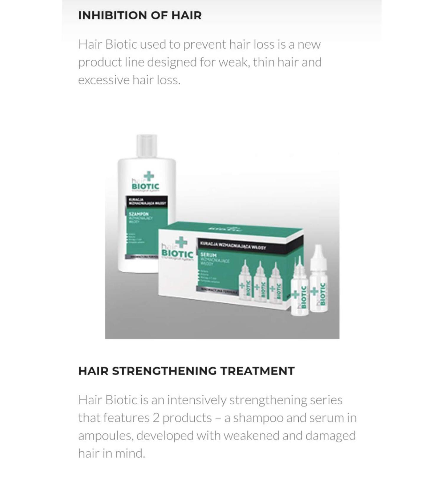 Chantal Hair strengthening serum ampoules 8x10 ml - Buy Online on GoSupps.com