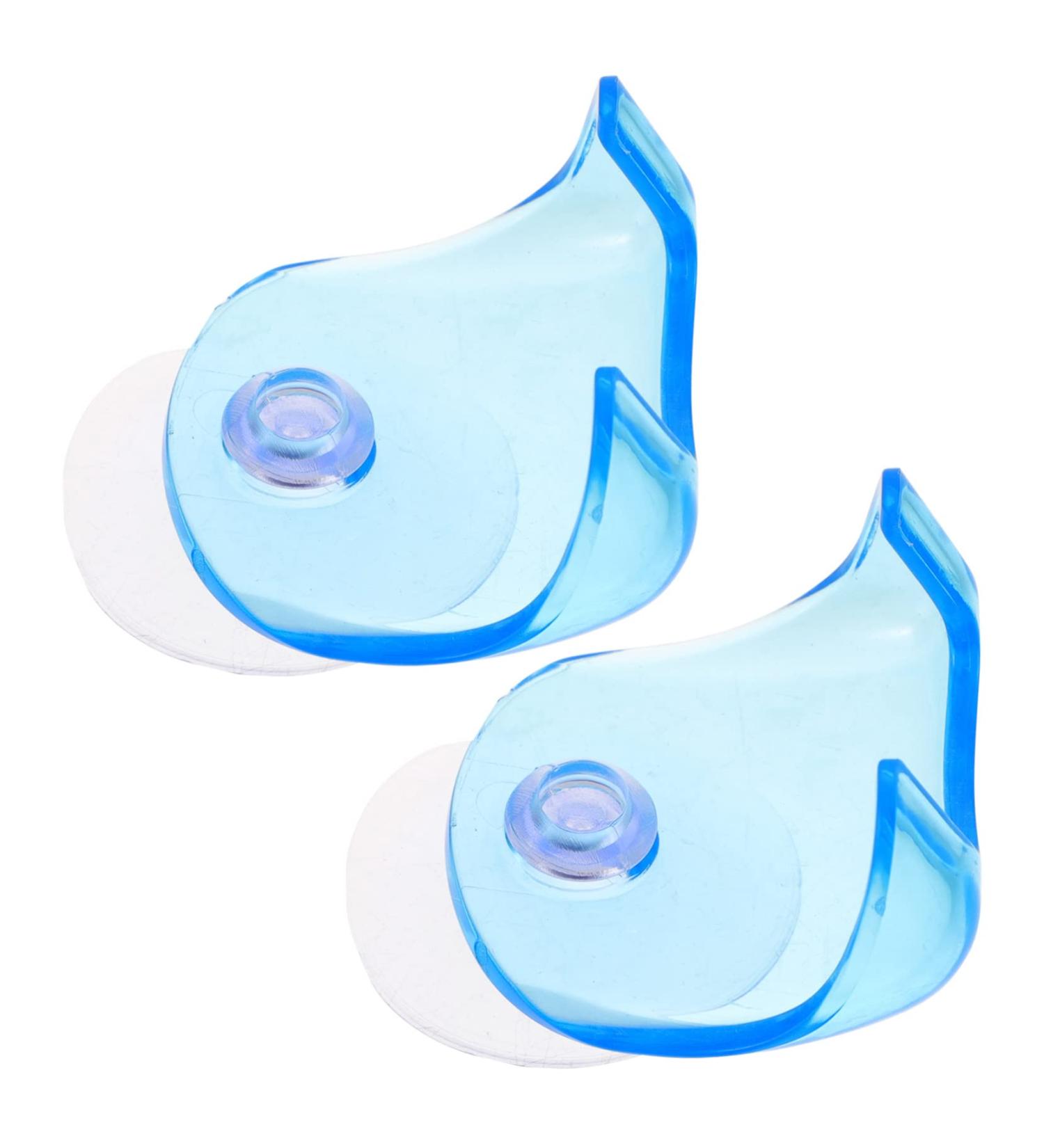 Hakidzel 2-Pack Suction Cup Razor Holder Rack - Wall-Mounted Shaver Storage for Bathroom - Buy Online on GoSupps.com