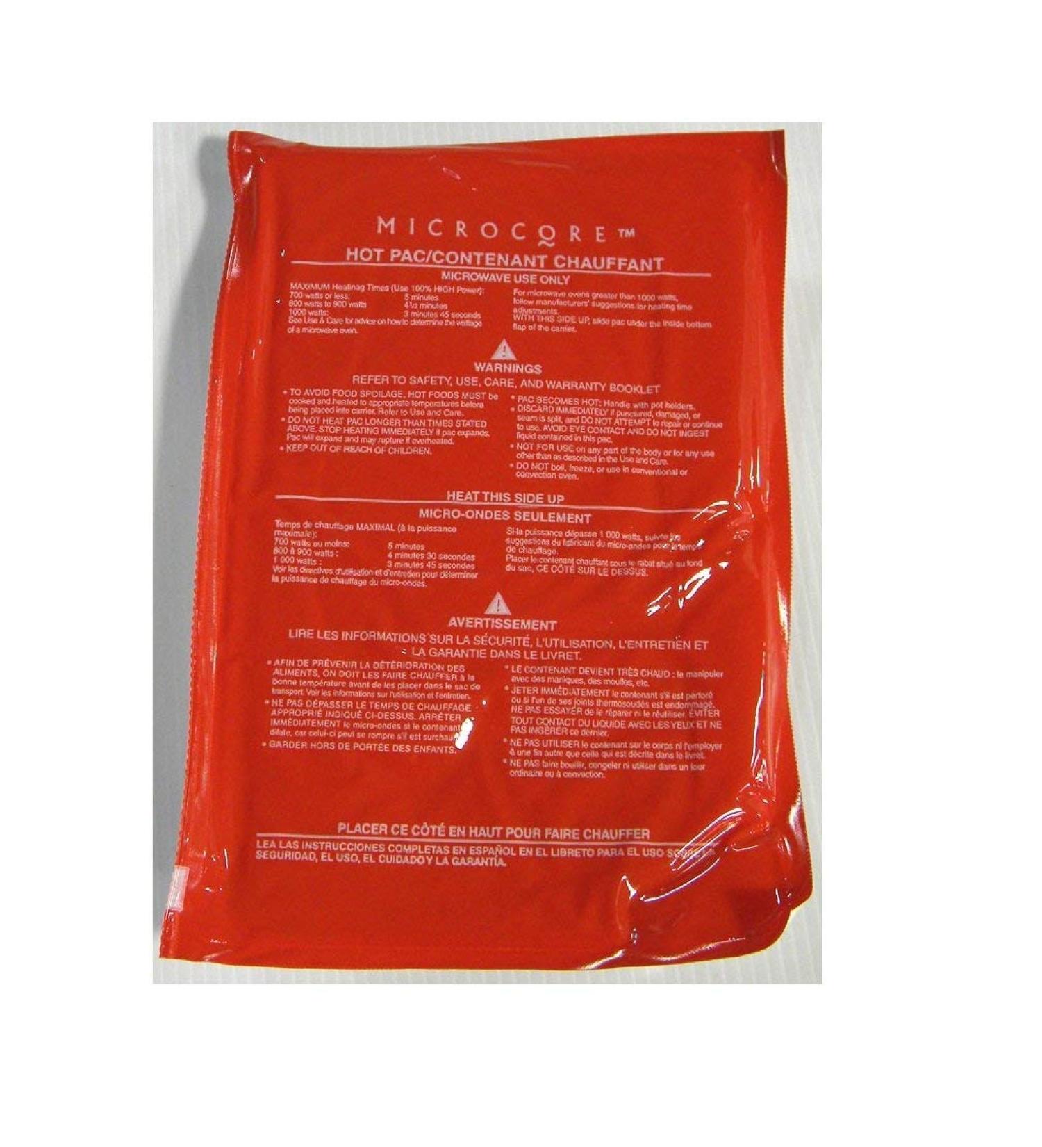 Vesture 7 X 10 Microcore Replacement Hot Red Pack - Long-Lasting Heat for Microwave Heating - Buy Online on GoSupps.com