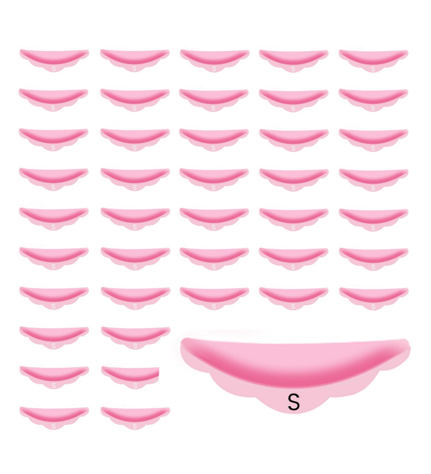 Small Lash Lift Rods - 50 XS Silicone Pads for Eyelash Lifting | DIY Curl Kits & Tools - Pink - Buy Online on GoSupps.com