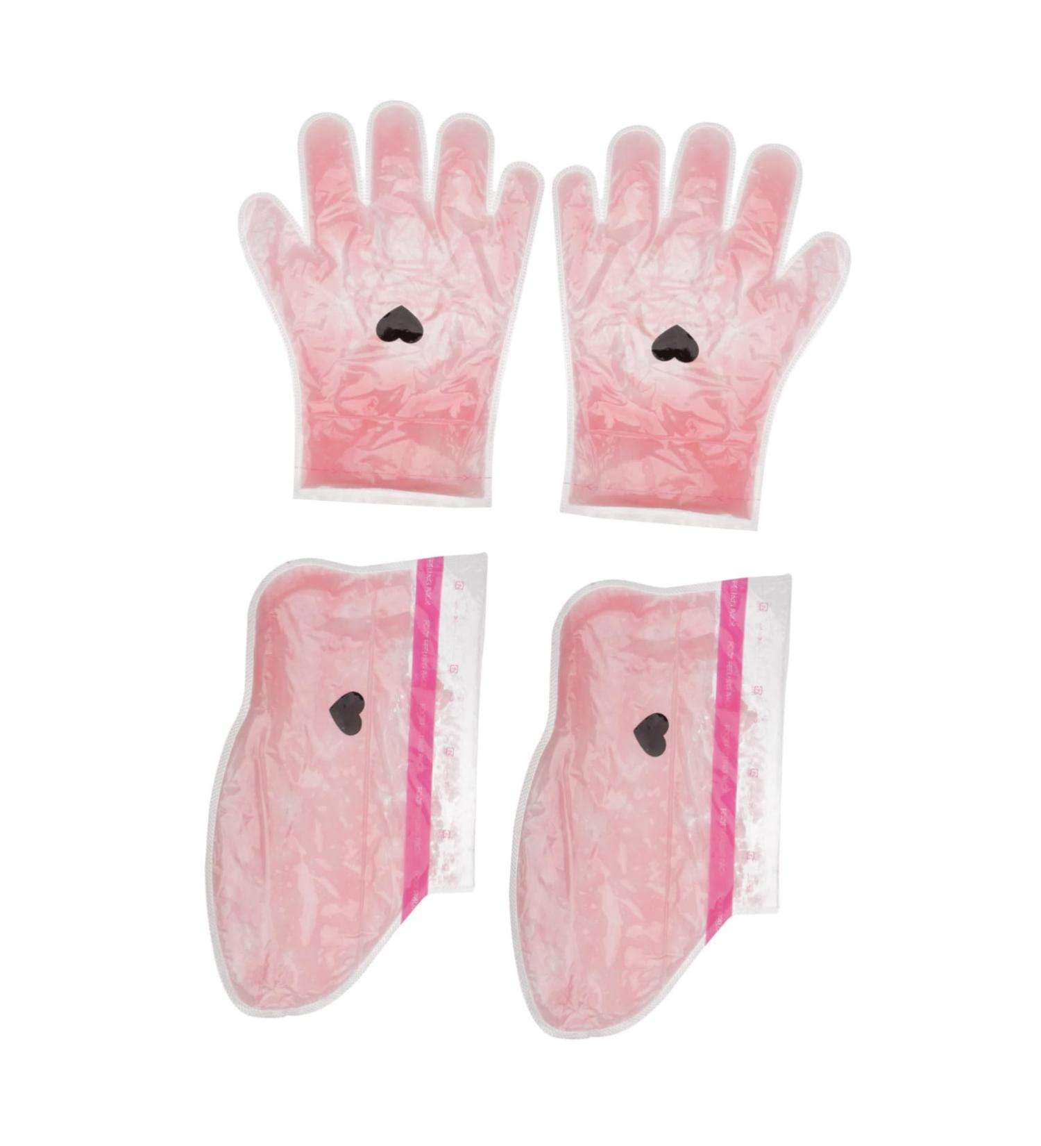 Healeved 2paires Cire Pour Mains Et Film Pour La Paraffine Rose Kit De Soin Pour Mains - Buy Online on GoSupps.com