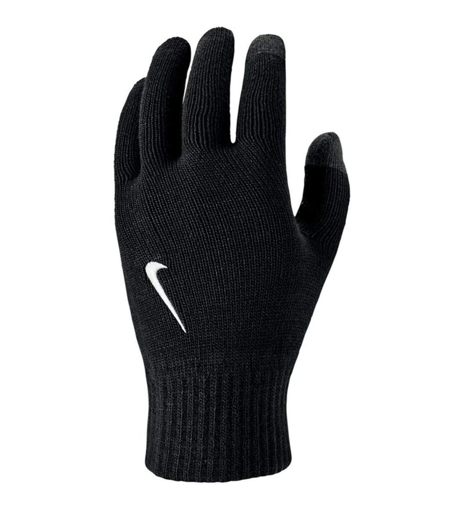 Nike Unisex Adult Knitted Tech and Grip Gloves S/M Black