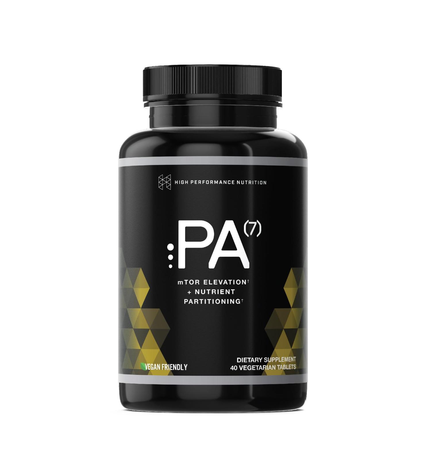 HPN PA(7) Phosphatidic Acid - Natural Muscle Builder | Boost mTOR Gain Mass & Strength | 10 Day Supply - Buy Online on GoSupps.com