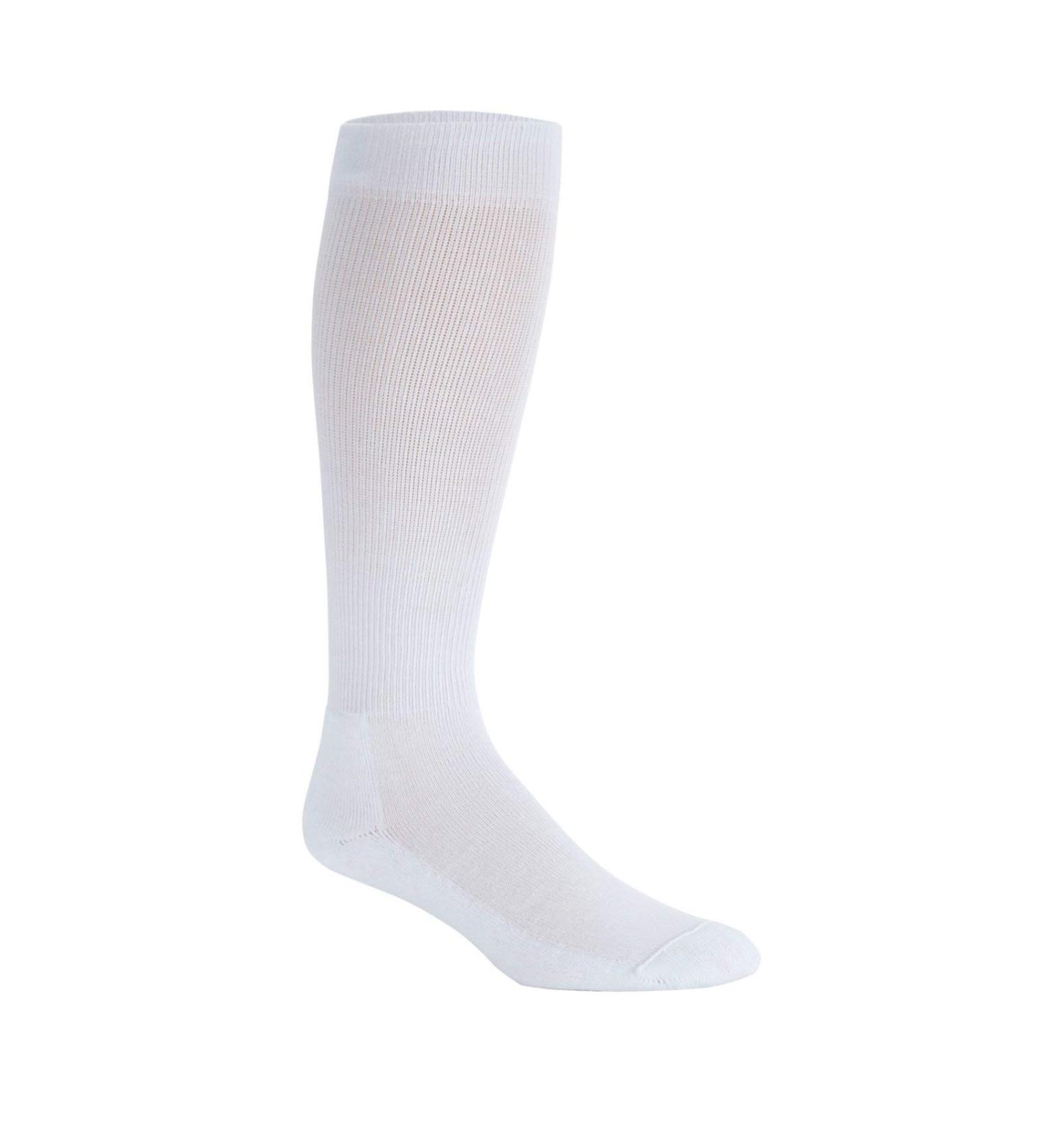 Sigvaris 602CMLW00 18-25mmHg Womens Closed Toe Knee High Compression Sock44 Medium & Long44 White