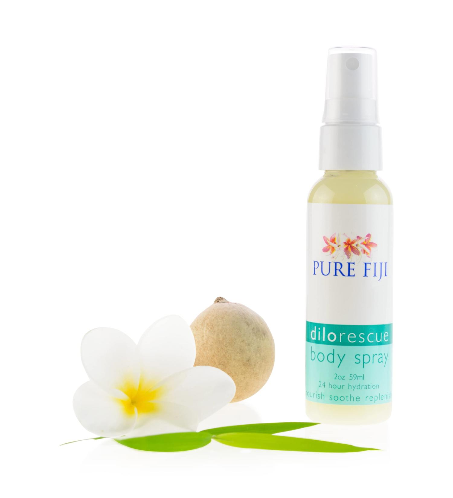 Buy PURE FIJI Dilo After Sun Spray - Organic Aloe Vera Hydrating Mist for Face & Body | Travel Size 2 Fl. Oz - Buy Online on GoSupps.com