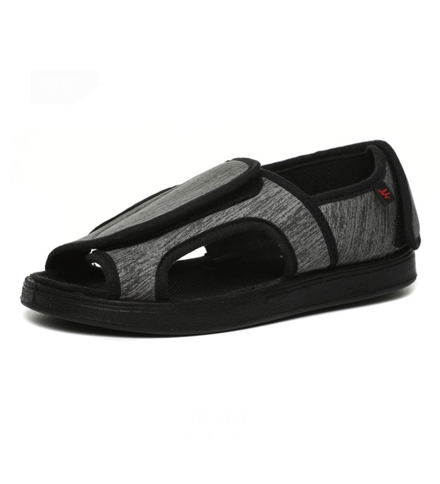 Yytcsjz Men s Diabetic Orthopedic Slippers - Adjustable Closure for Swollen Feet Arthritis Relief Comfortable Elderly Footwear - Ideal Health Gift (Size 8 Grey - Buy Online on GoSupps.com