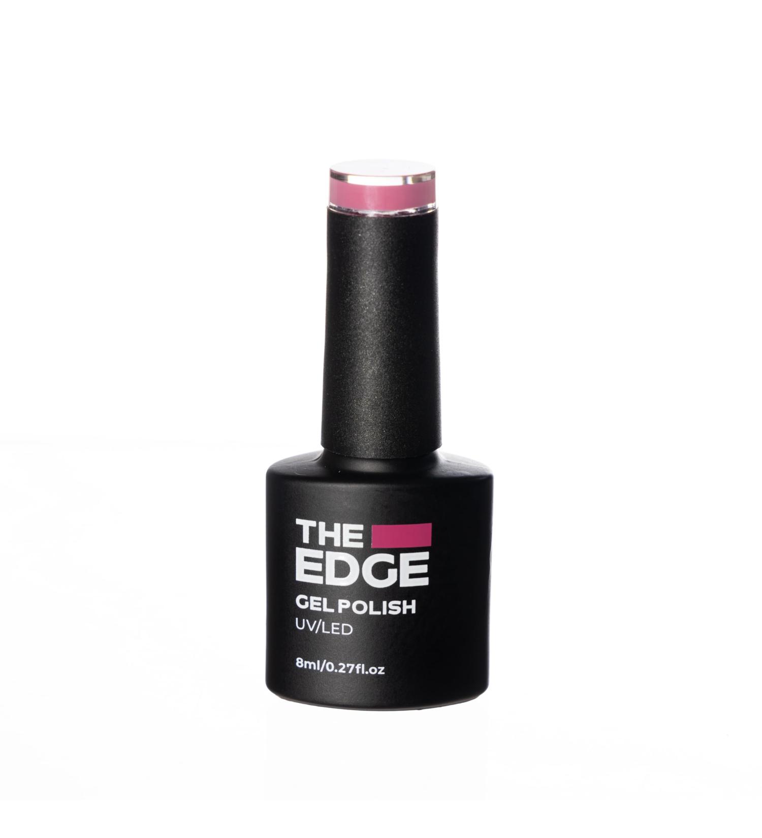 THE EDGE Gel Nail Polish 8ml - The Flamingo Pink - UV/LED Manicure/Pedicure for Salon & Home Use Highly Pigmented/Long Lasting/2-Coat Coverage - Buy Online on GoSupps.com