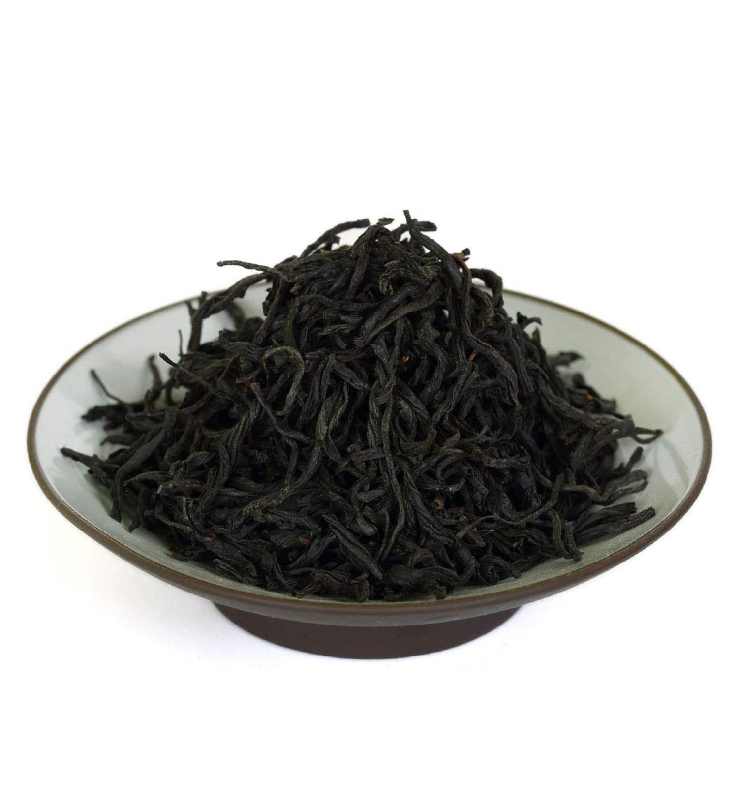 GOARTEA Th Noir 100g / 3.5oz Premium Grade Lapsang Souchong Tea Loose Leaf Chinese Black Tea Th Noir - Black Buds - No Smoky Taste - Buy Online on GoSupps.com