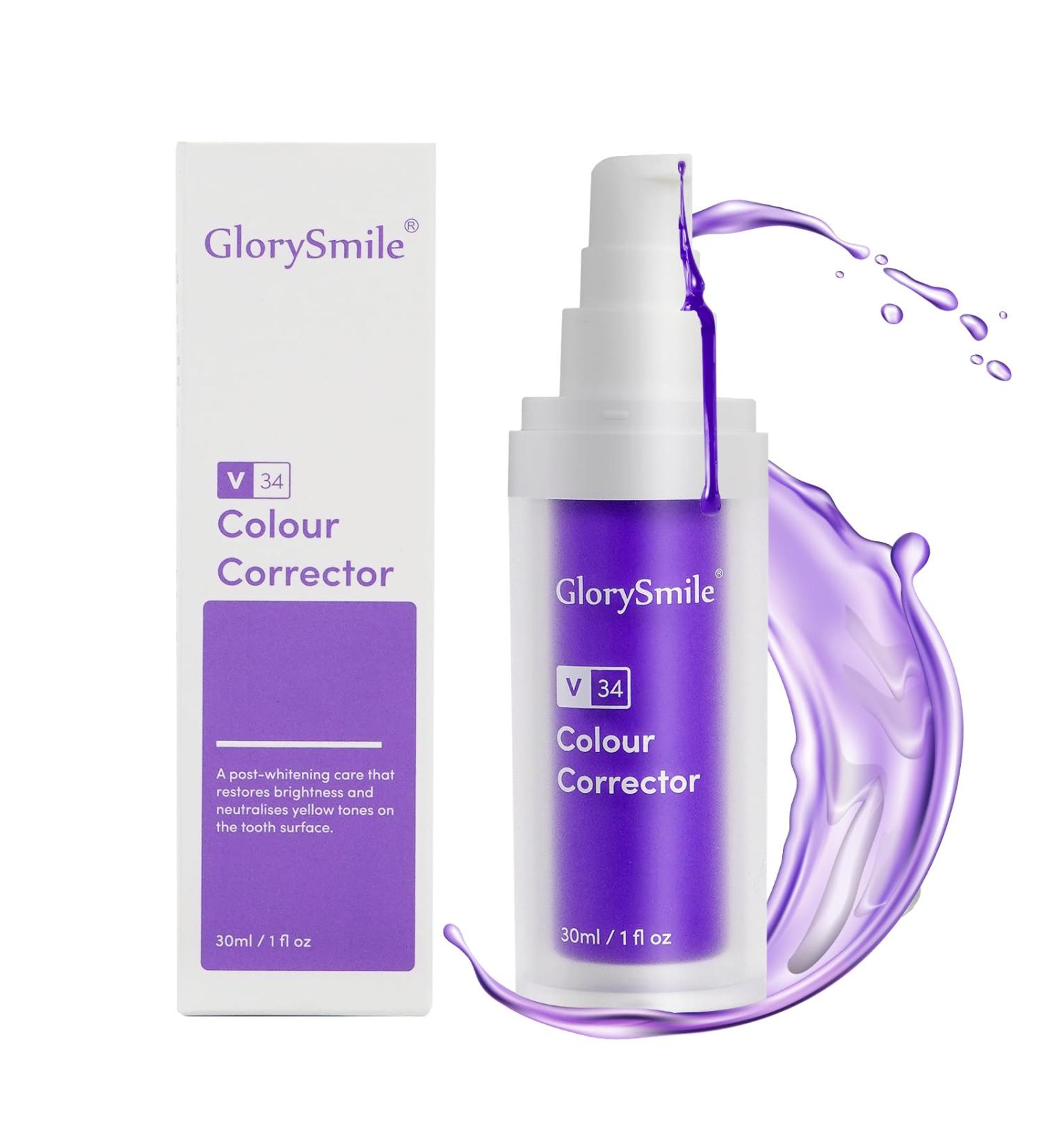 Fedeligio V34 Tooth Whitening Toothpaste - Bright White Teeth Removes Coffee & Smoke Stains Purple Toothpaste for a Radiant Smile - 1 Piece - Buy Online on GoSupps.com