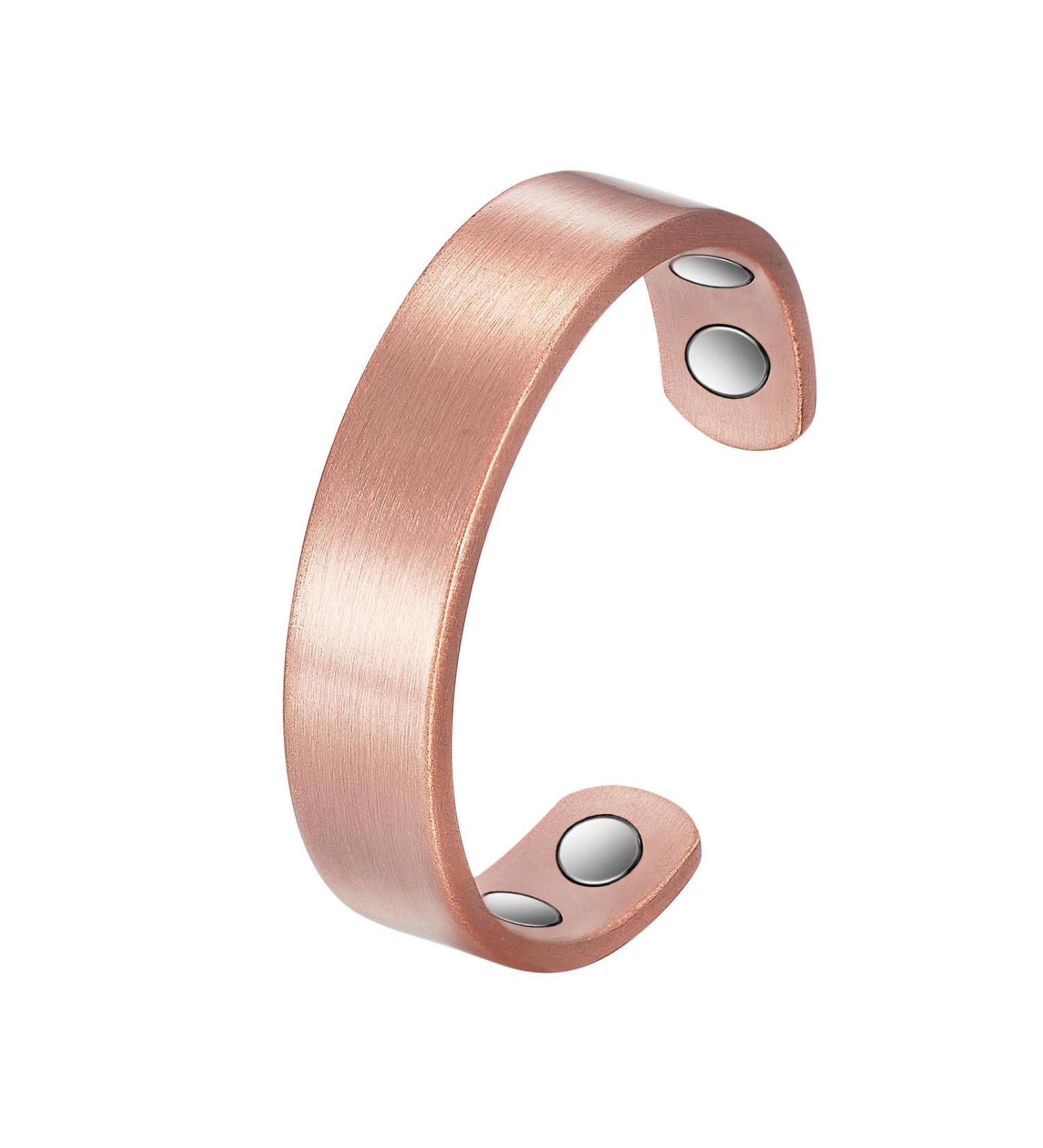 Shop 99% Pure Copper Adjustable Magnetic Rings for Women - Stylish Copper Jewelry Gifts - Buy Online on GoSupps.com