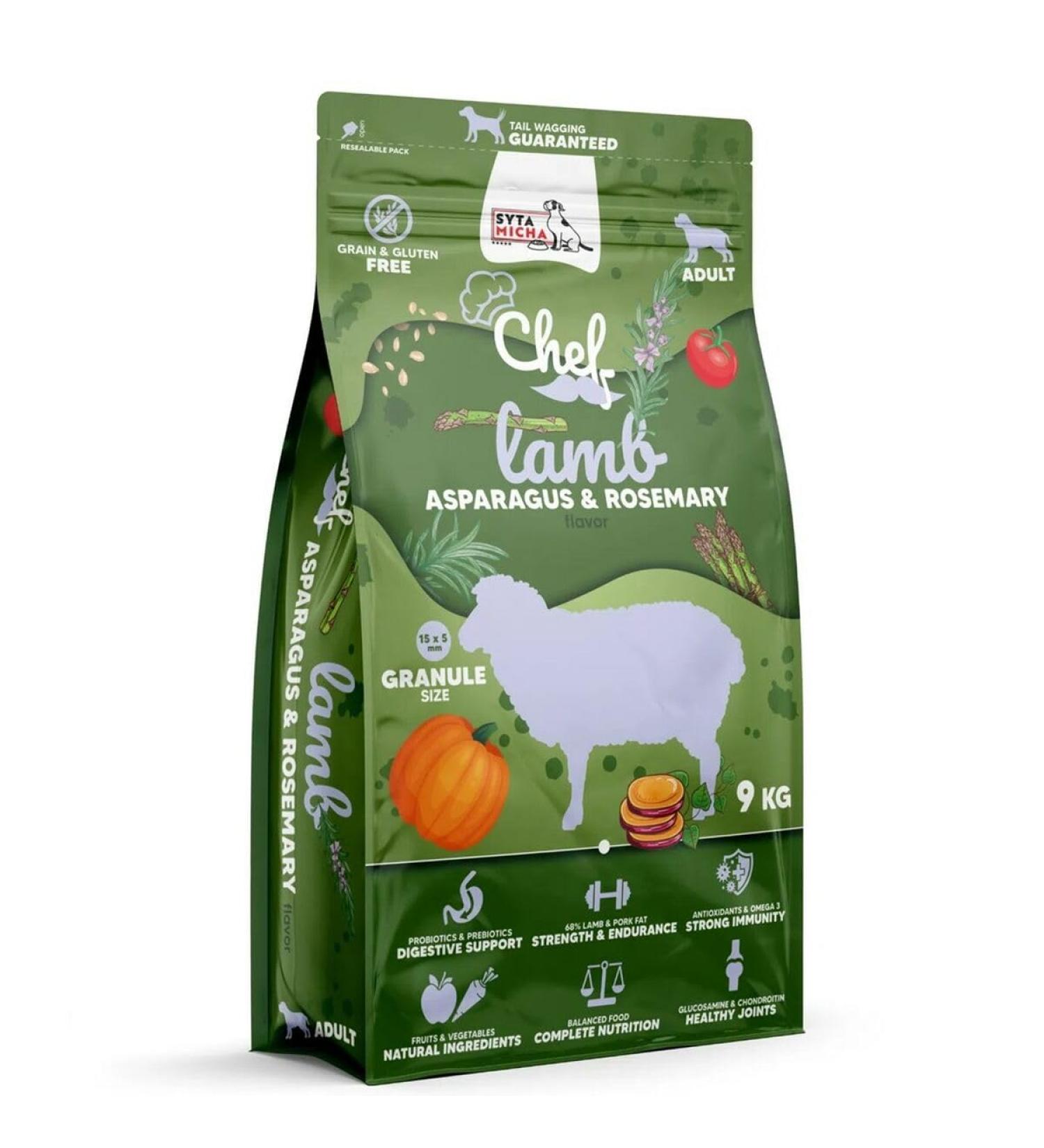 SYTA MICHA Chef Lamb Croquettes 9 kg Rosemary asparagus