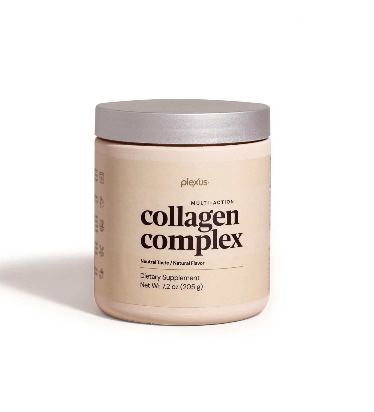 Plexus Multi-Action Collagen Complex | 30 Servings | Types I & III Hydrolyzed Collagen | Biotin Ceramides Vitamin C & E | Supports Skin Hair & Nails | Helps Improve Skin Elasticity & Hydration