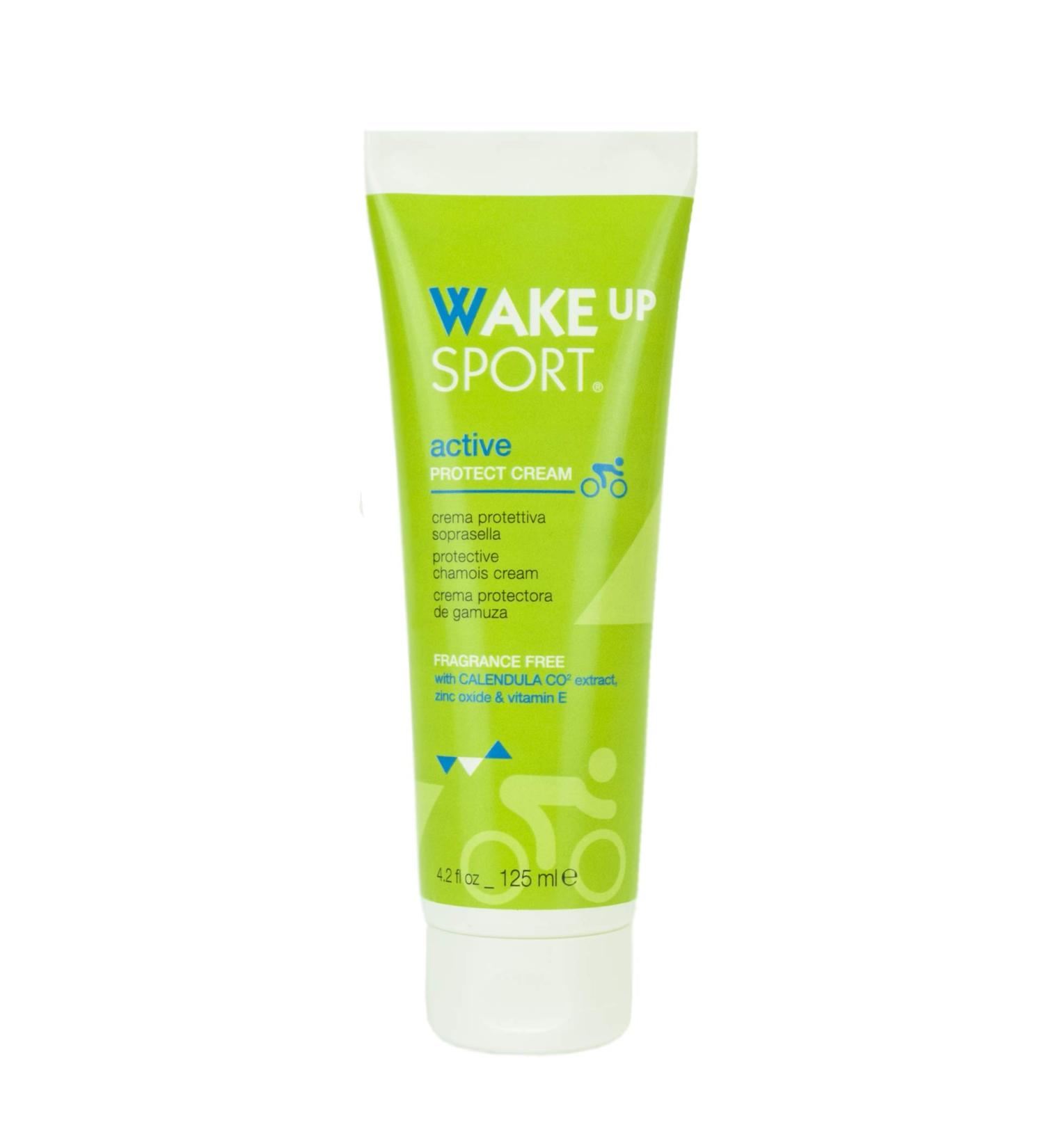 WAKE UP SPORT Protective cream - Moisturizes Protects and soothes - Unisex -125 ml