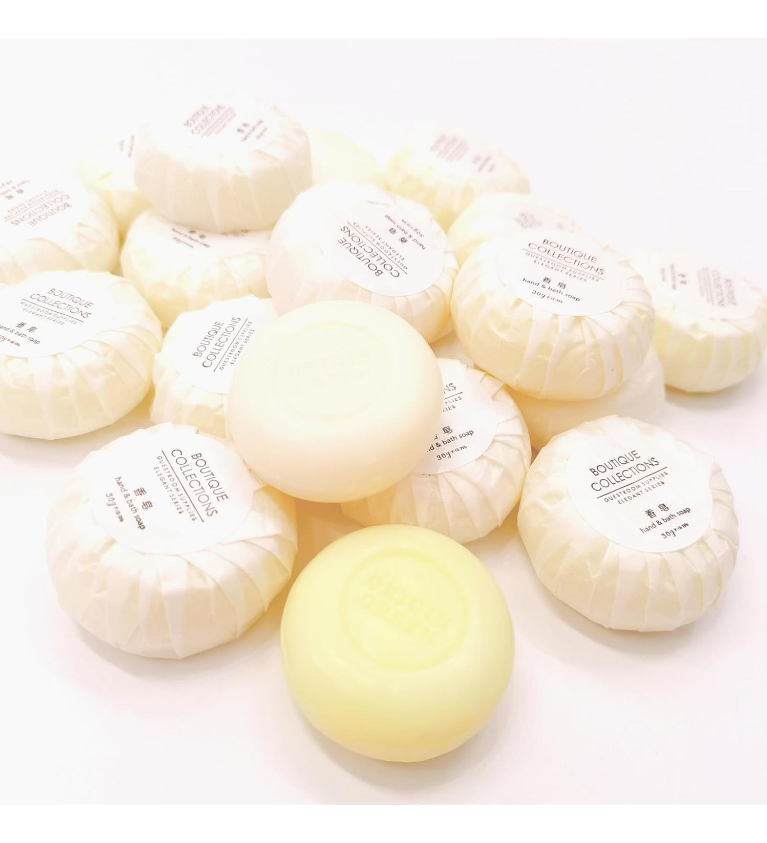 Round Soap 30G/1Ounce Bath Washing Hands Body for Hotel Travel Toiletries Skin Care Bar (5)