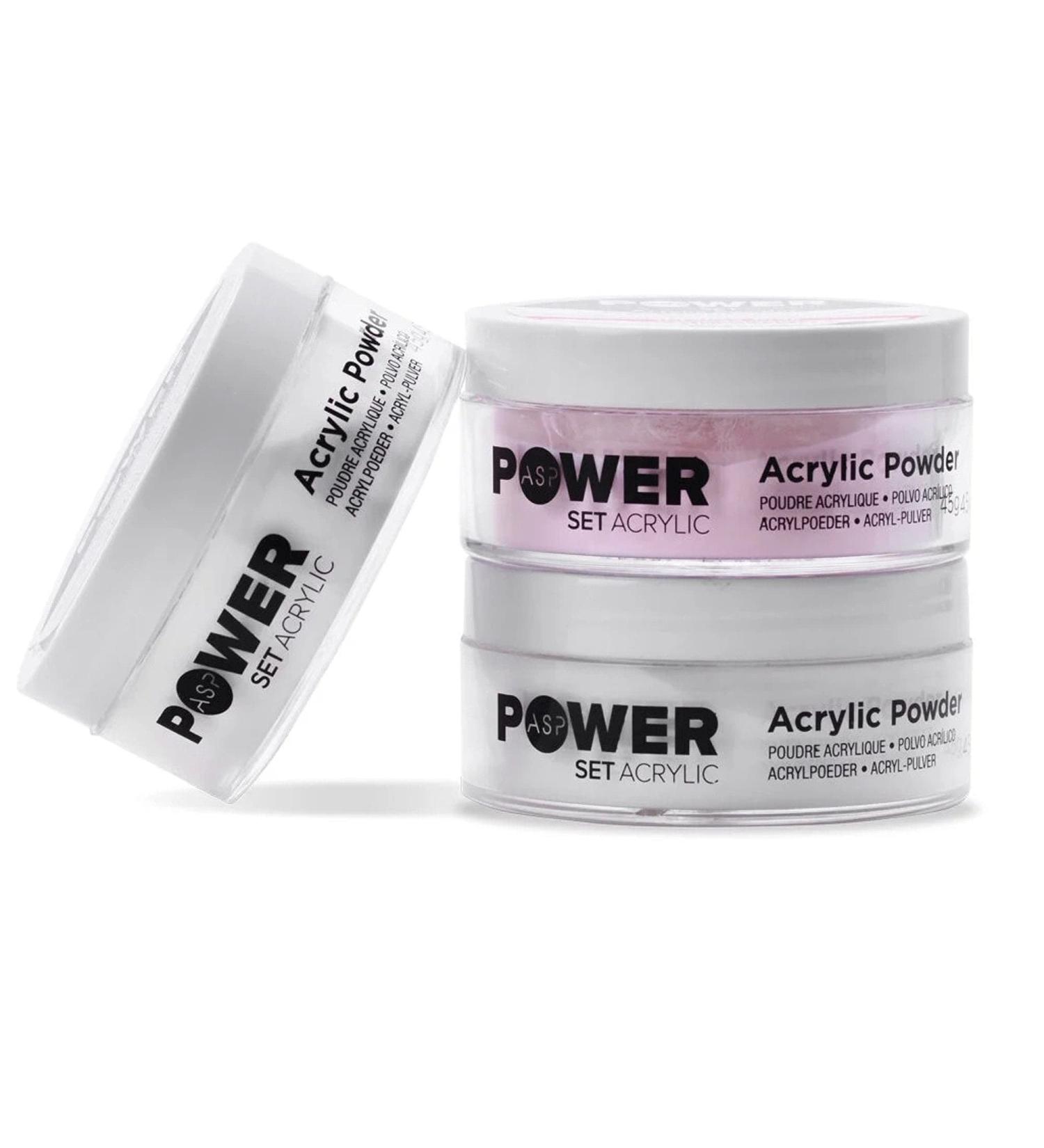 ASP Power Set Acrylic Powder Ultra Bright White 45 g