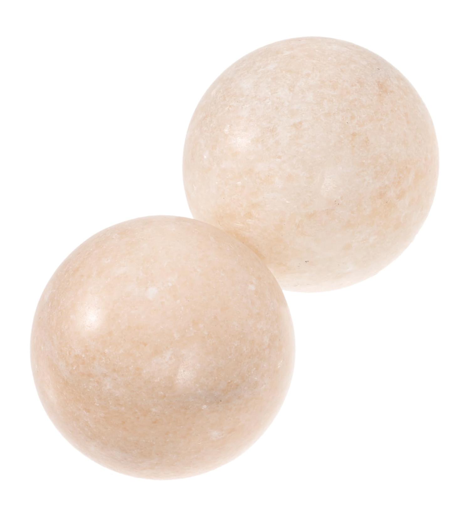 Partykindom 2 PC Jade Fitness Handballs - Wellness Gifts & Healthy Crystal Massage Balls for Geometry Training - Buy Online on GoSupps.com