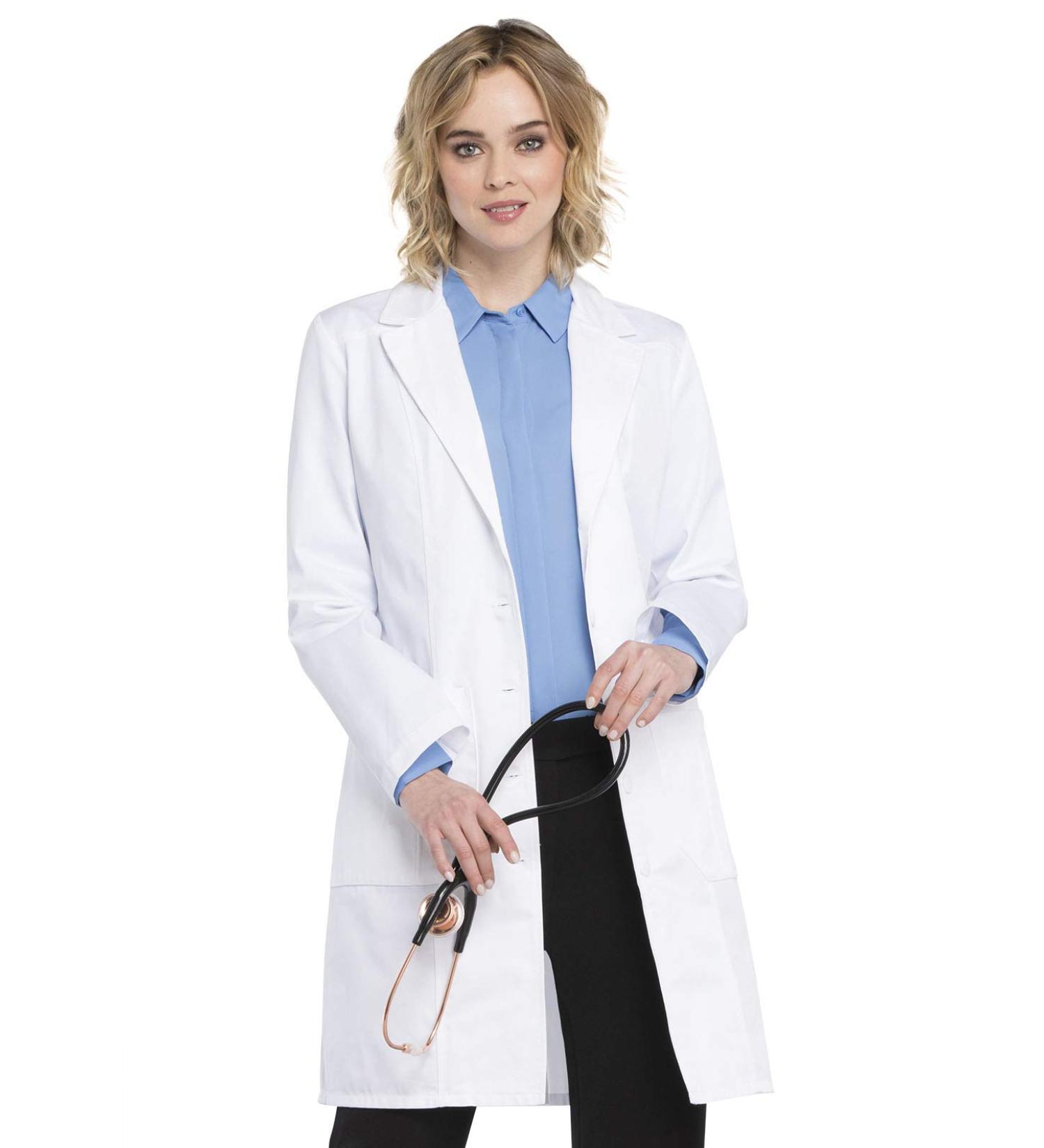 Cherokee Professionals Women Scrubs Lab Coats 36 2319 Large White - Buy Online on GoSupps.com