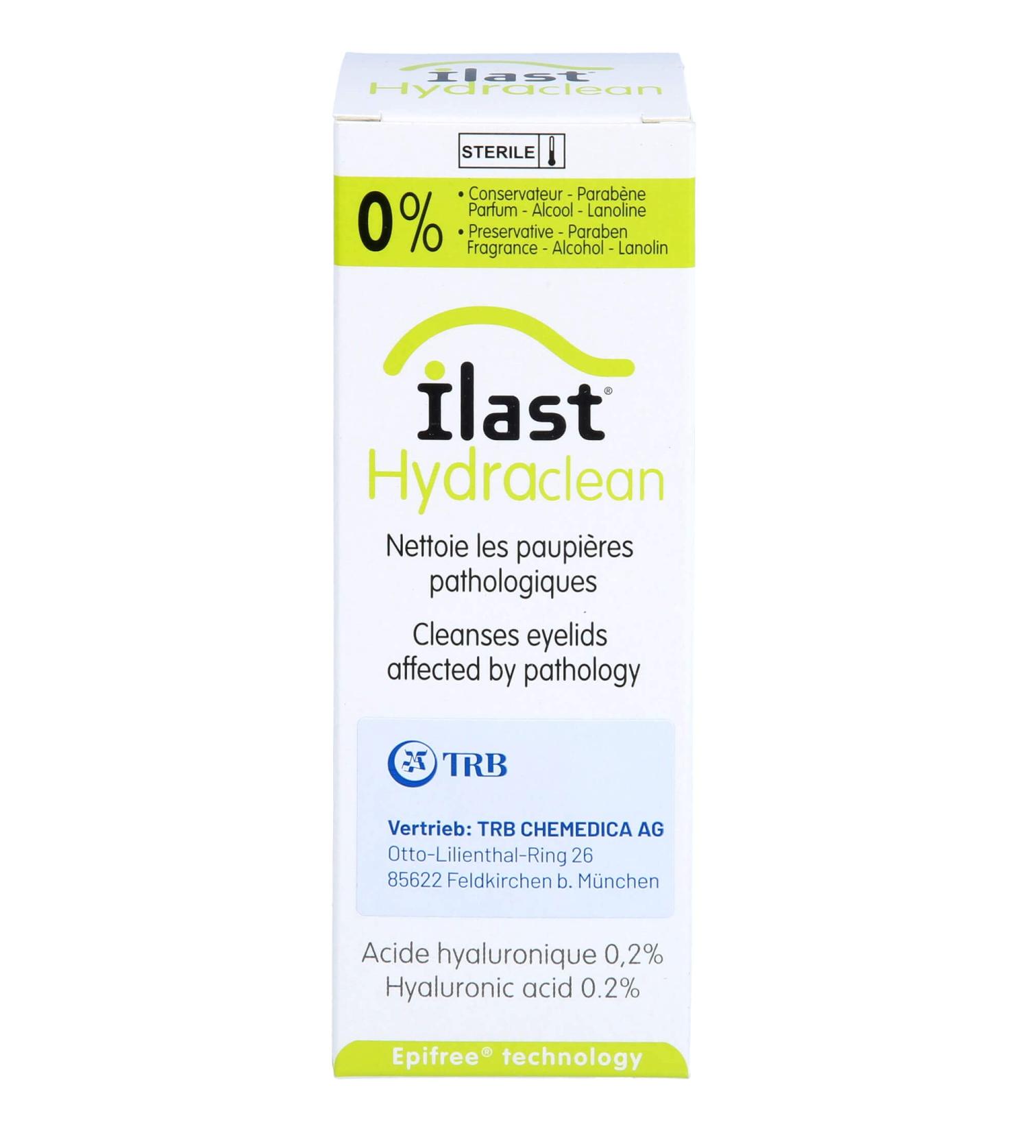 Ilast Hydraclean Eyelid Cleansing Gel 50ml - Buy Online on GoSupps.com