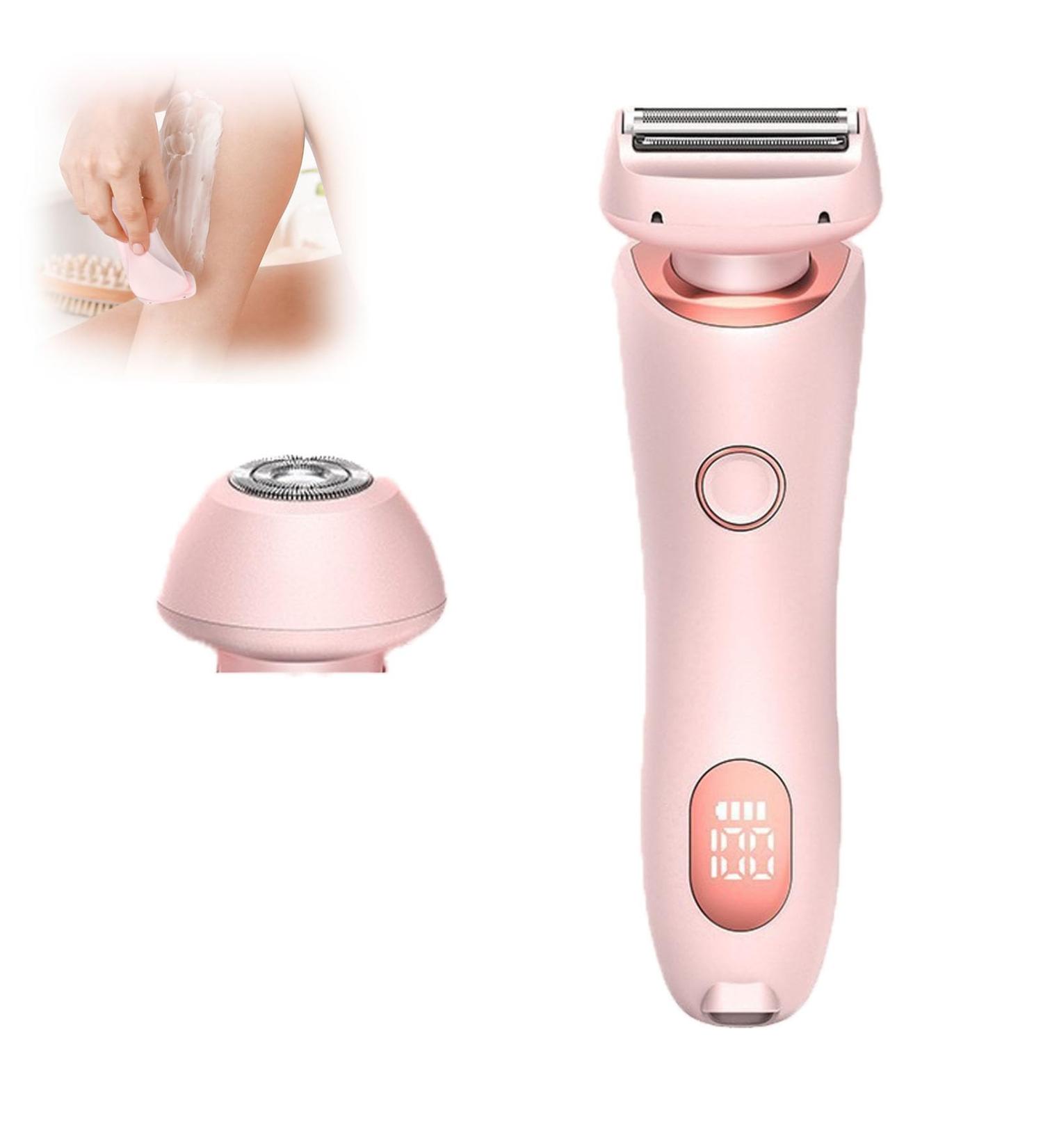 Dusk Razor for Women Dusk Glide Pro 3.0 Shaver Dusk Electric Razor for Women 2 In 1 Portable Electric Shaver (Pink) - Buy Online on GoSupps.com