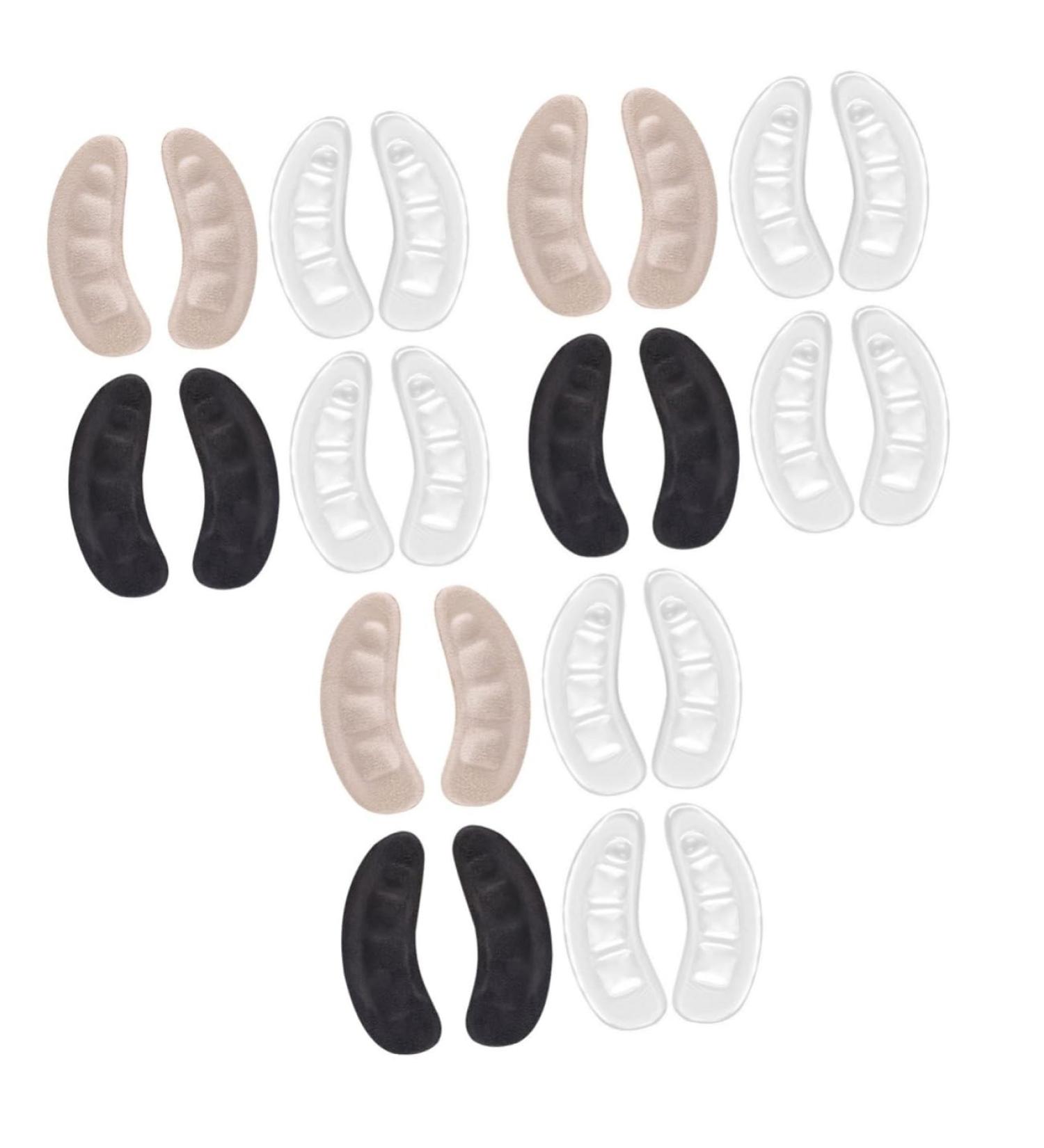 Mobestech 12 Pairs Anti-Wear Stickers | High Heel Foot Cushions for Women | Non-Slip Comfort Pads for Shoes | Ball of Foot Grip Pad - Buy Online on GoSupps.com