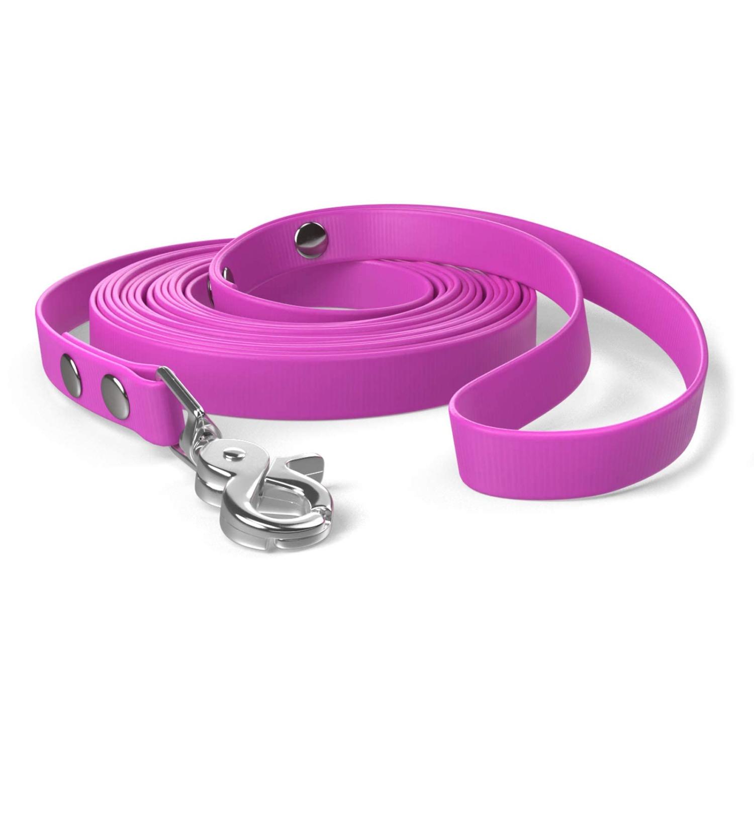 Shop 5m Magenta Dog Leash - Durable Dirt & Water Repellent Towline for Strong Dogs - Buy Online on GoSupps.com
