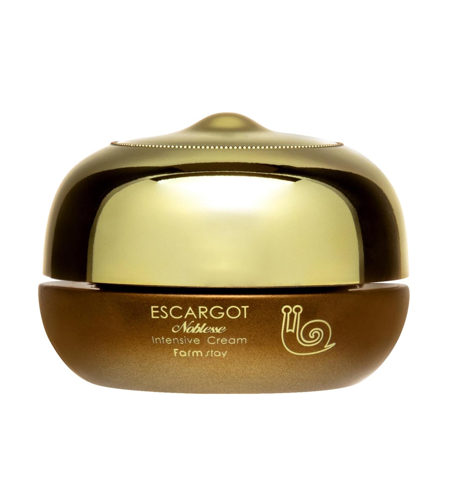 Farmstay Escargot Noblesse Intensive Cream - Anti-Aging Skin Cream with Snail Mucin - Fights Fine Lines and Wrinkles - Deeply Moisturizes - 1.69 oz - Buy Online on GoSupps.com