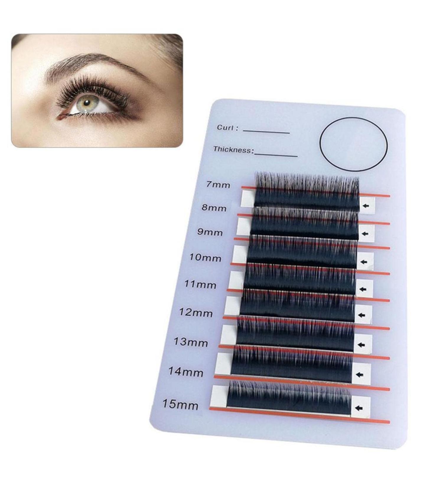 Professional Aferzov Acrylic Eyelash Board & Display - Perfect for Individual Eyelash Extensions & False Lash Application - Buy Online on GoSupps.com