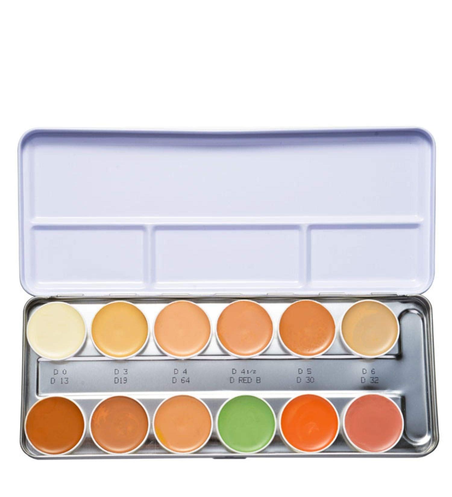 Dermacolor Camouflage Palette 12 colors Palette sorting:C