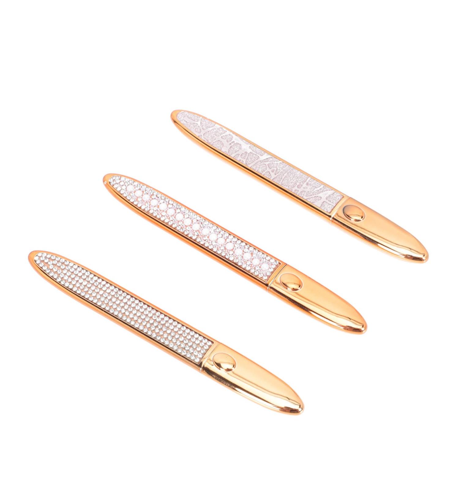 Mikinona Lash Accessories 3pcs Eyeliner Eyelash Tool Smudgeproof Lining Pens Makeup Supplies Printing Miss Gold and Silver - Buy Online on GoSupps.com