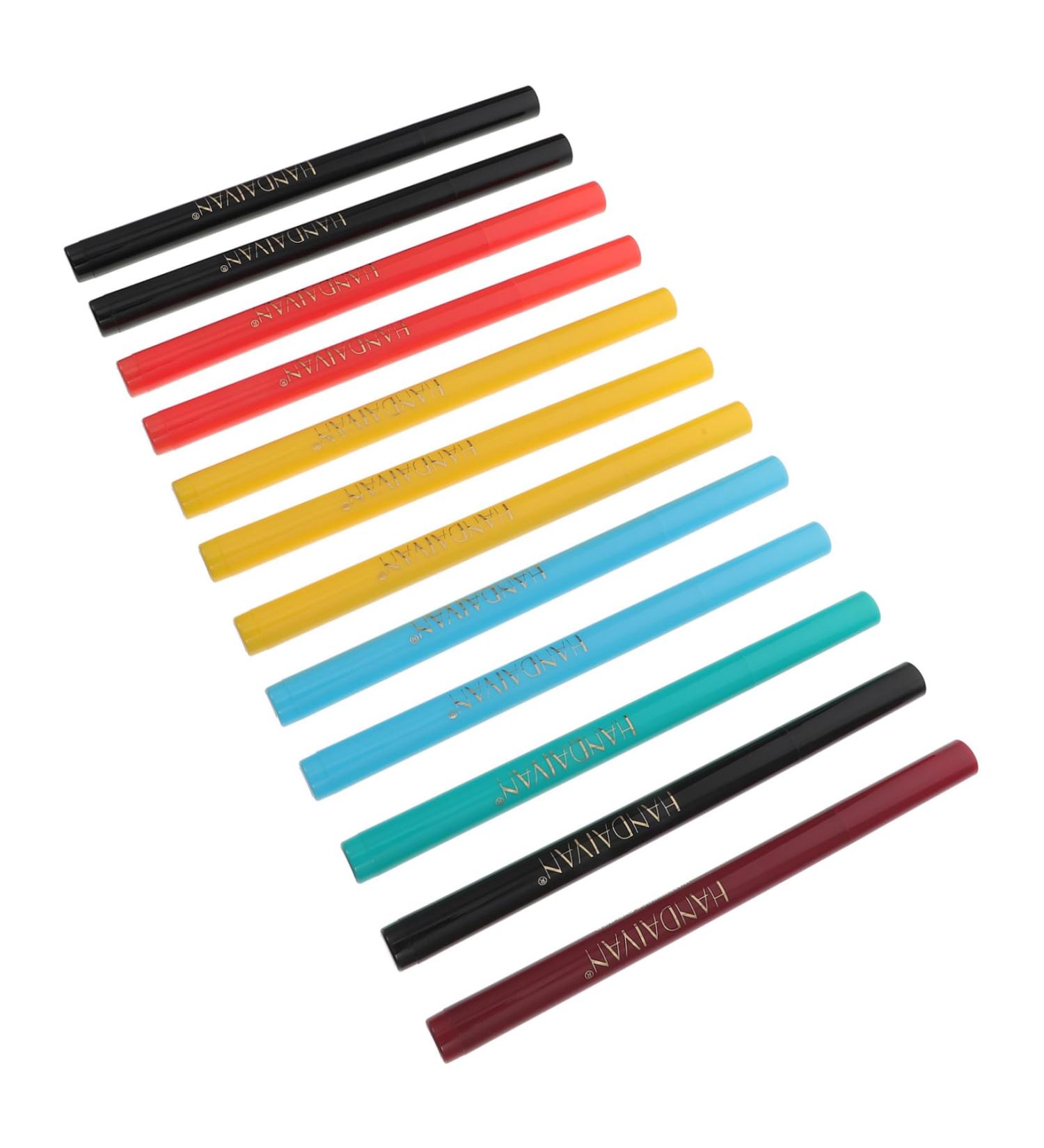 DOITOOL 36 Pcs Eyeliner Pencil Colored Eyeliner Eye Beauty Pencil Liquid Eyeliner Set Matte Makeup - Buy Online on GoSupps.com