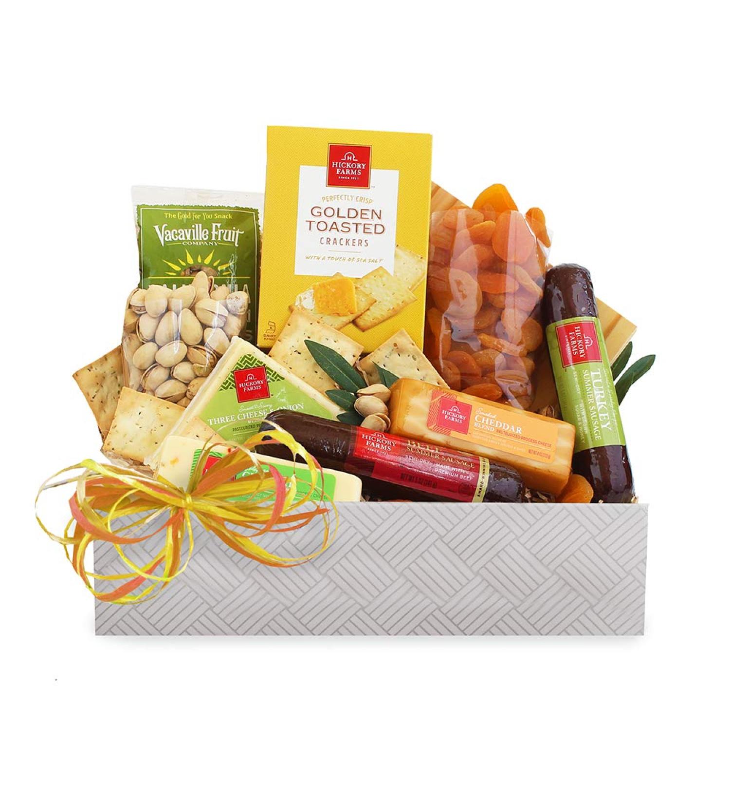 California Delicious Meat & Cheese Gift Crate - Gourmet Selection for Food Lovers - Buy Online on GoSupps.com