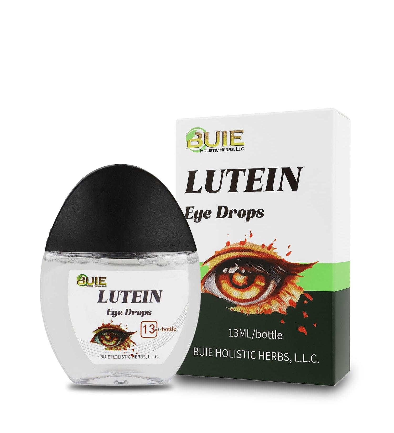 Lutein Eye Drops Gentle Daily Eye Care with Lutein, Honeysuckle, Cassia Seed, Wild Chrysanthemum & Vitamin B6 Hydrating, Preservative-Free, Lens-Friendly Formula 0.5 fl oz - Buy Online on GoSupps.com