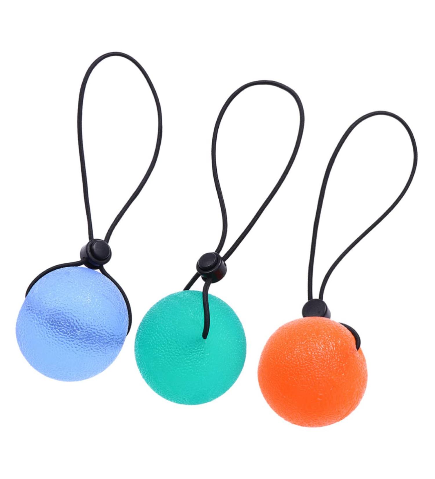 Collbath 3 STK Fitness Equipment - Strength Ball & Squeeze Ball Set for Hand Therapy & Power Training - Buy Online on GoSupps.com