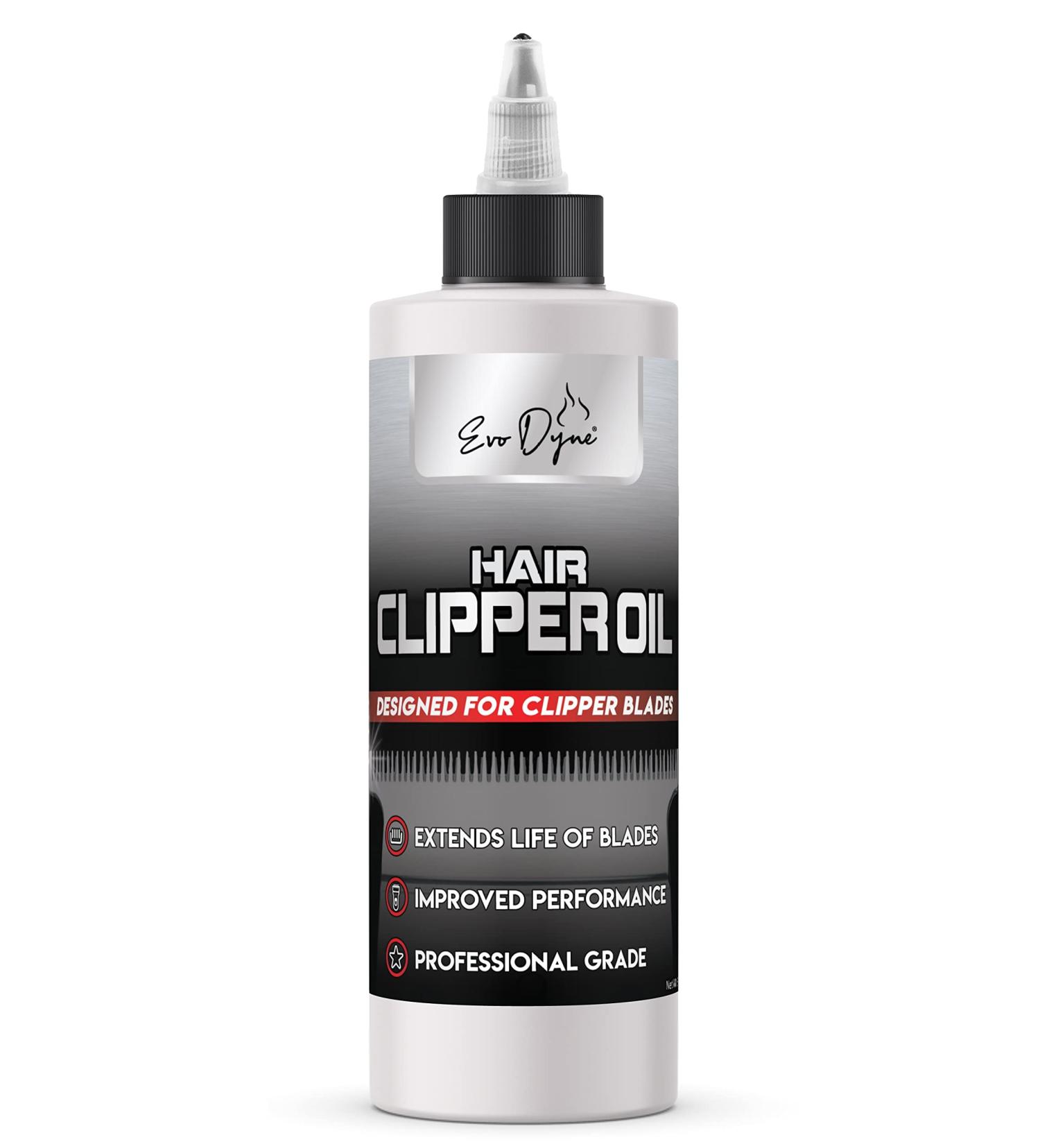 Evo Dyne Hair Clipper Oil - 8 oz, Made in USA | Prevents Rust, Extends Blade Life - Buy Online on GoSupps.com