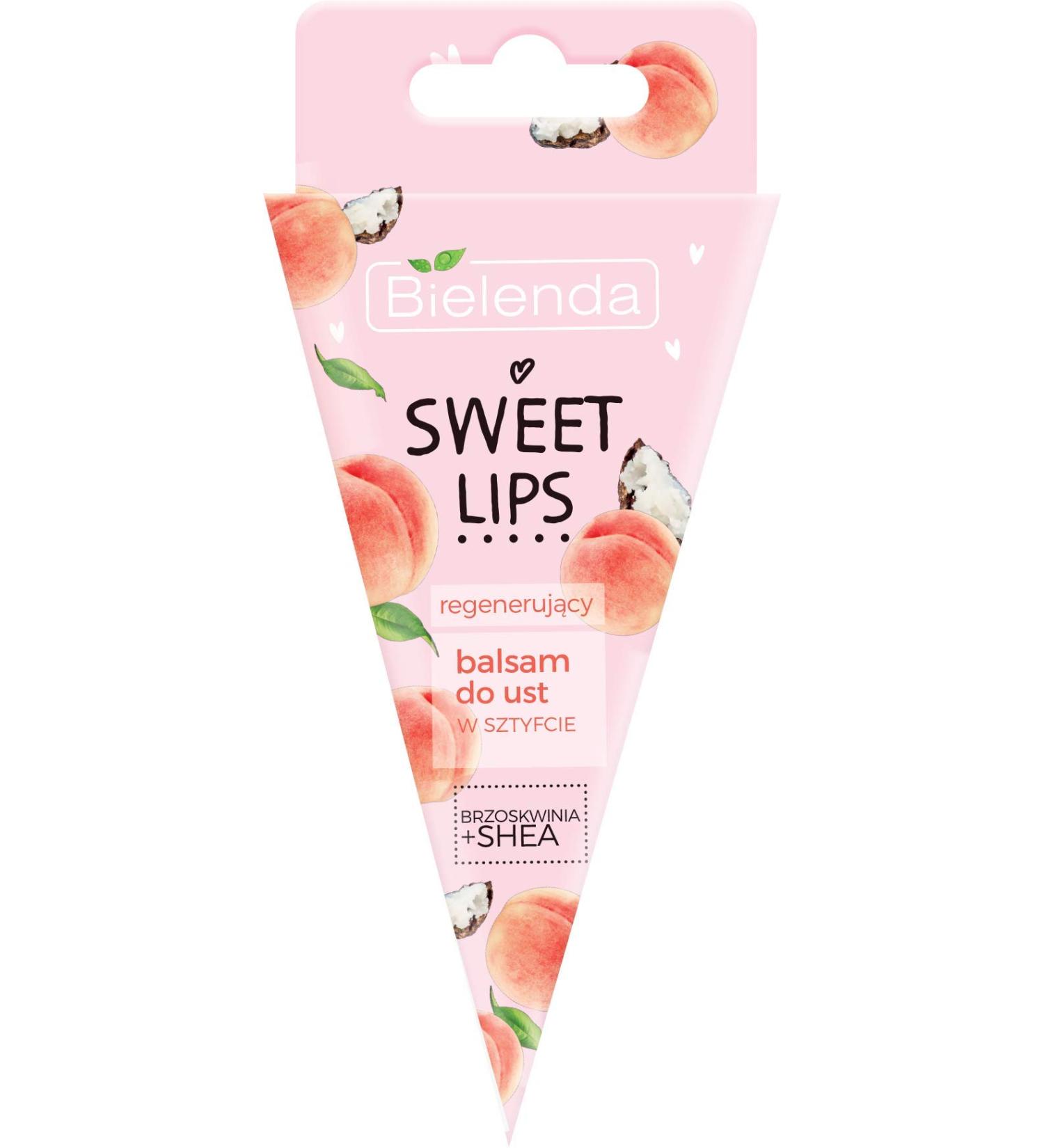 SWEET LIPS Lip Balm Stick PEACH + SHEA 3.8g - Buy Online on GoSupps.com