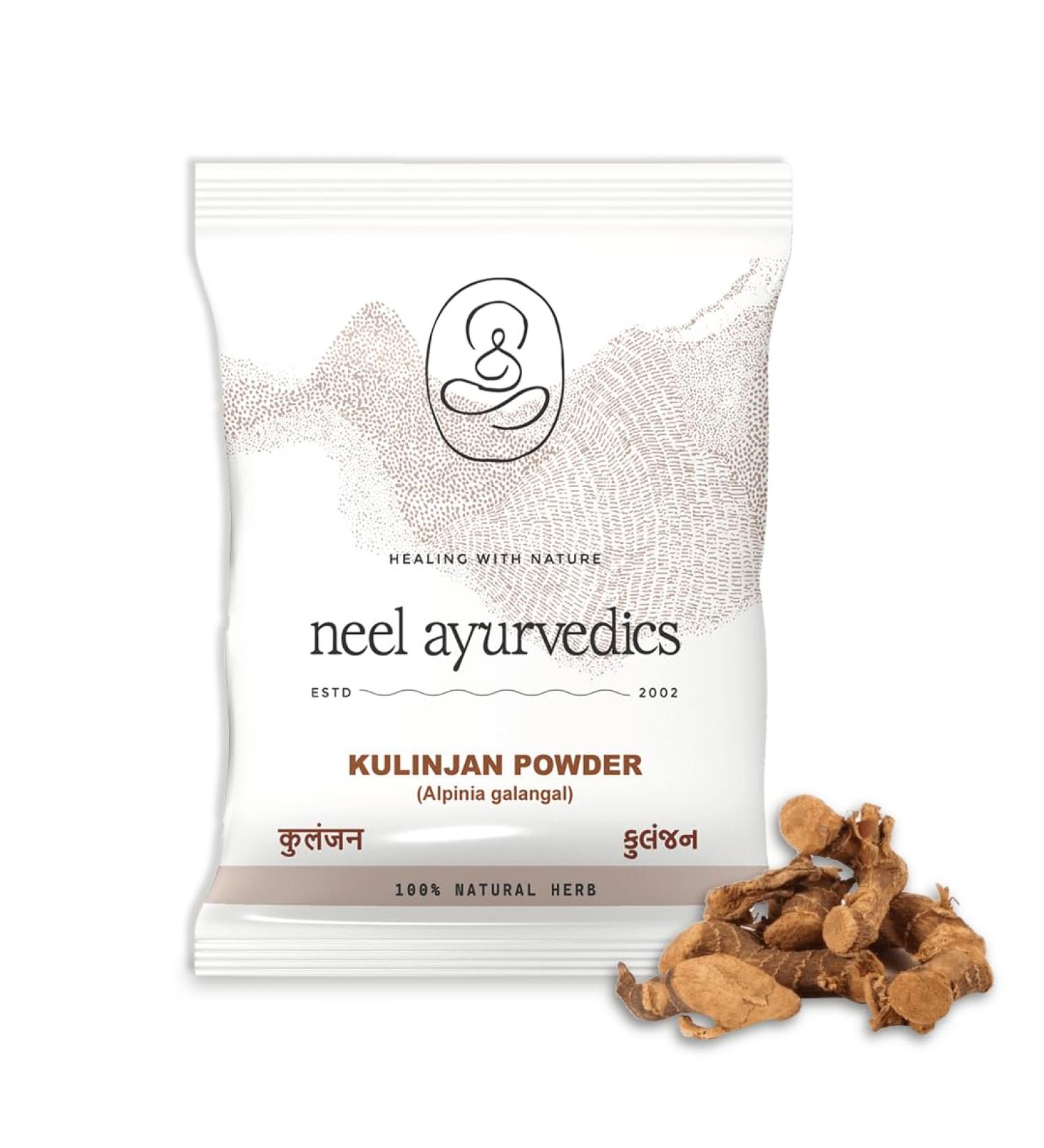 Neel Ayurvedics Kulinjan Panjal Powder 300 GM - Buy Online on GoSupps.com