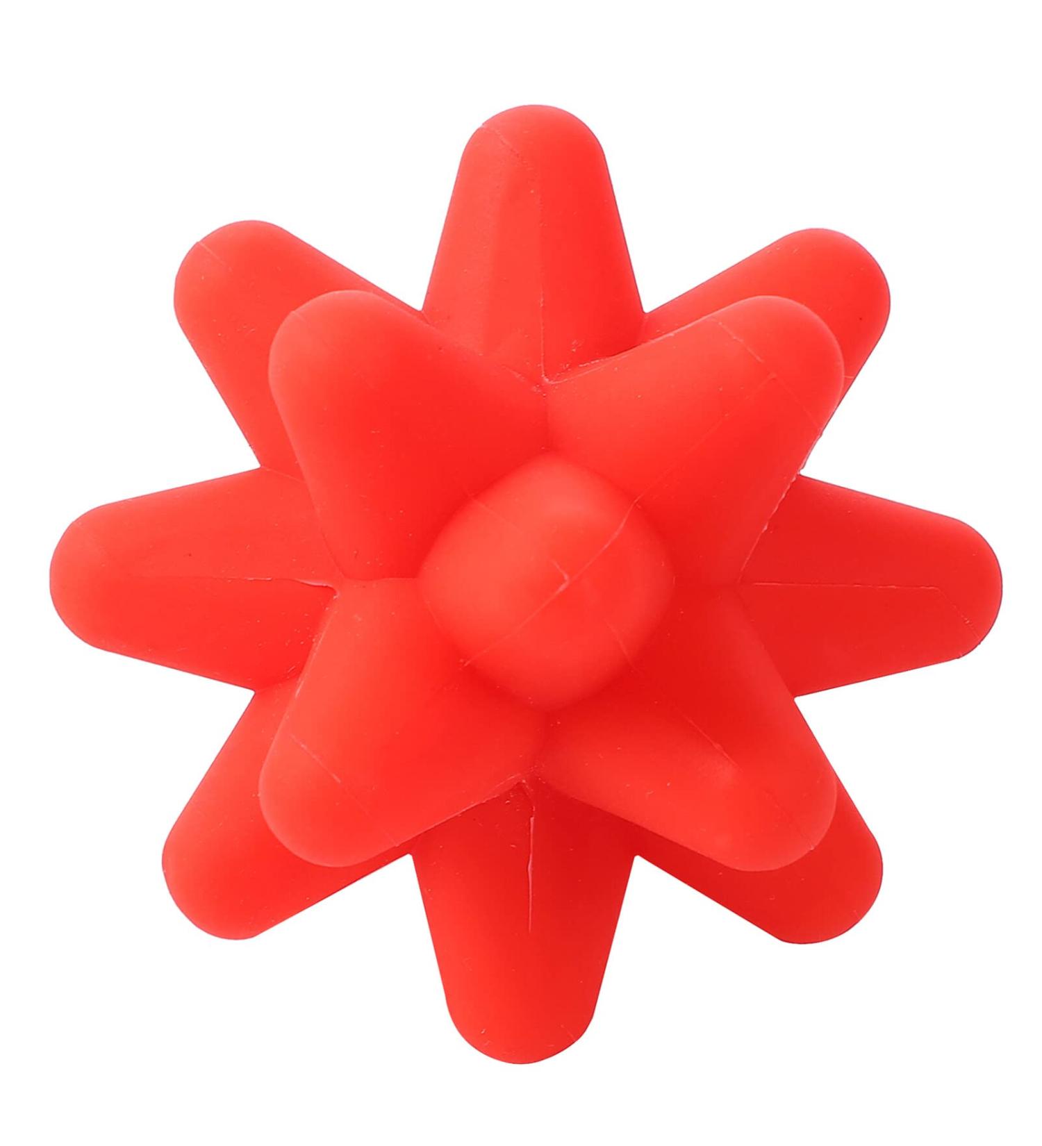 Buy Homsfou Star Fitness Ball | Silicone Massage & Exercise Ball for Muscle Relief | Perfect for Yoga & Studio Use - International Shipping Available - Buy Online on GoSupps.com