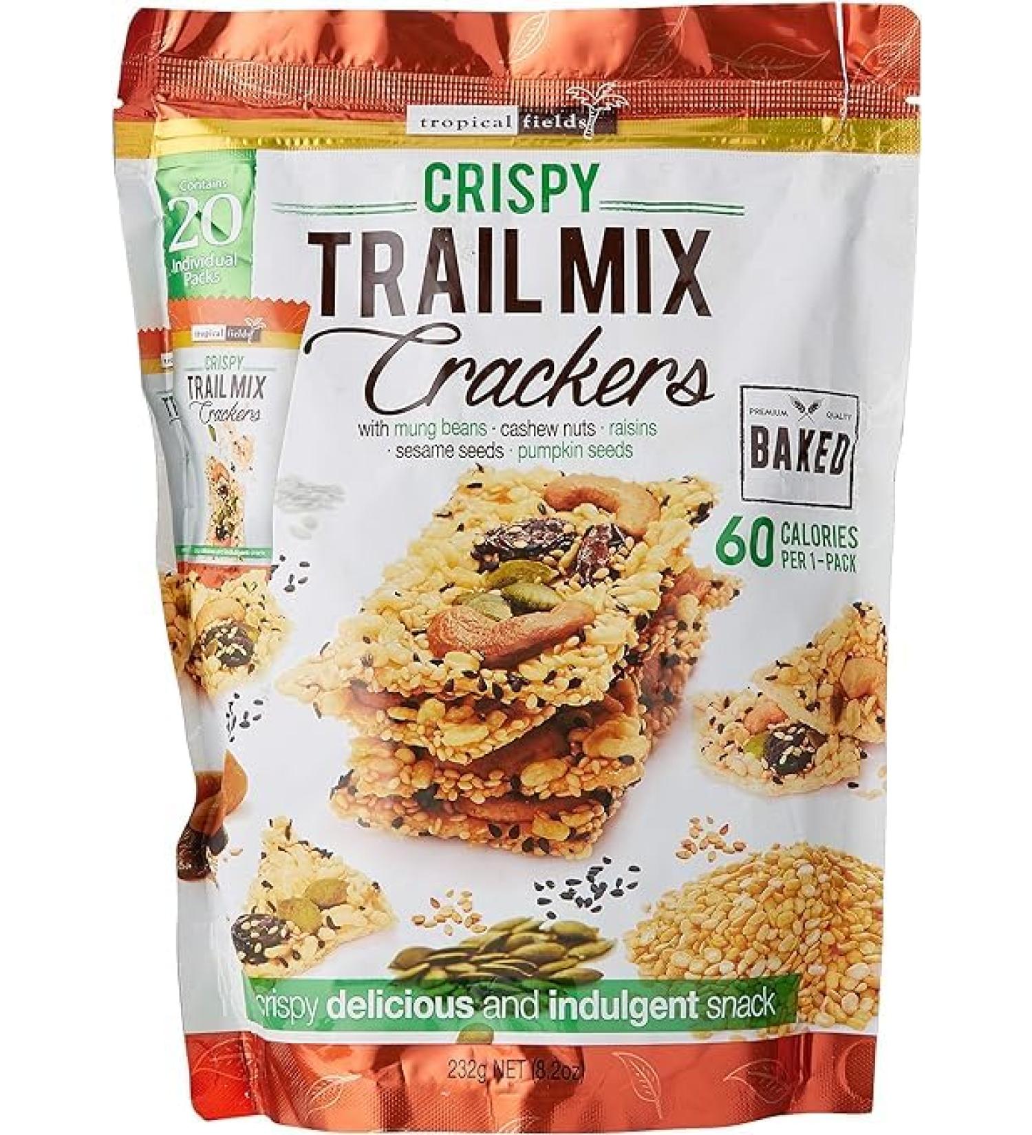 In Season Snacks Crispy Trail Mix Crackers 20 Pack (232g) 8.2