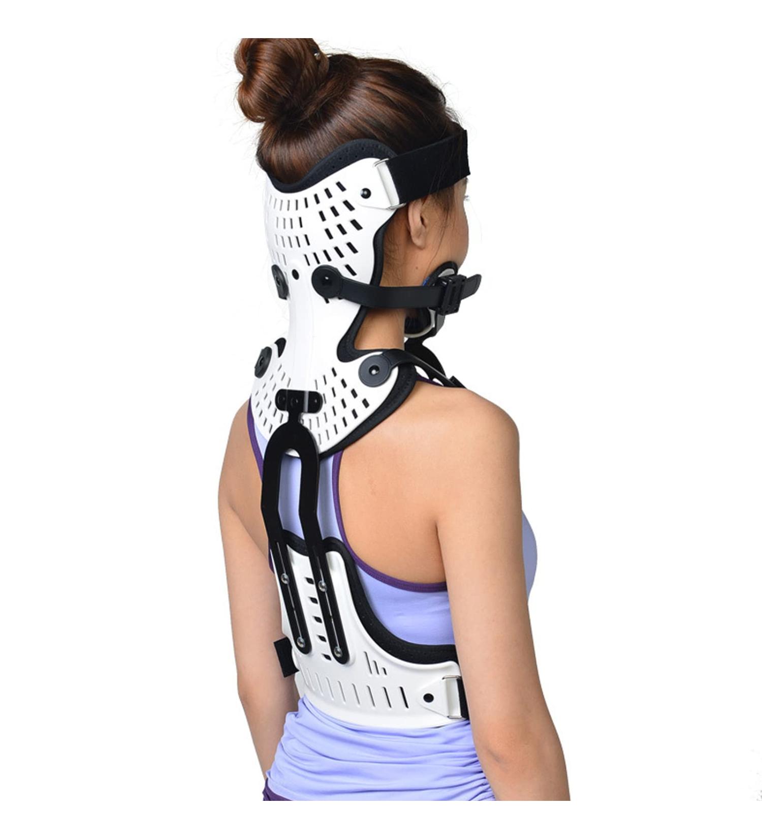 Buy ANGGREK Adjustable Cervical Thoracic Halo Brace - Orthosis for Neck & Chest Support | International Shipping Available - Buy Online on GoSupps.com