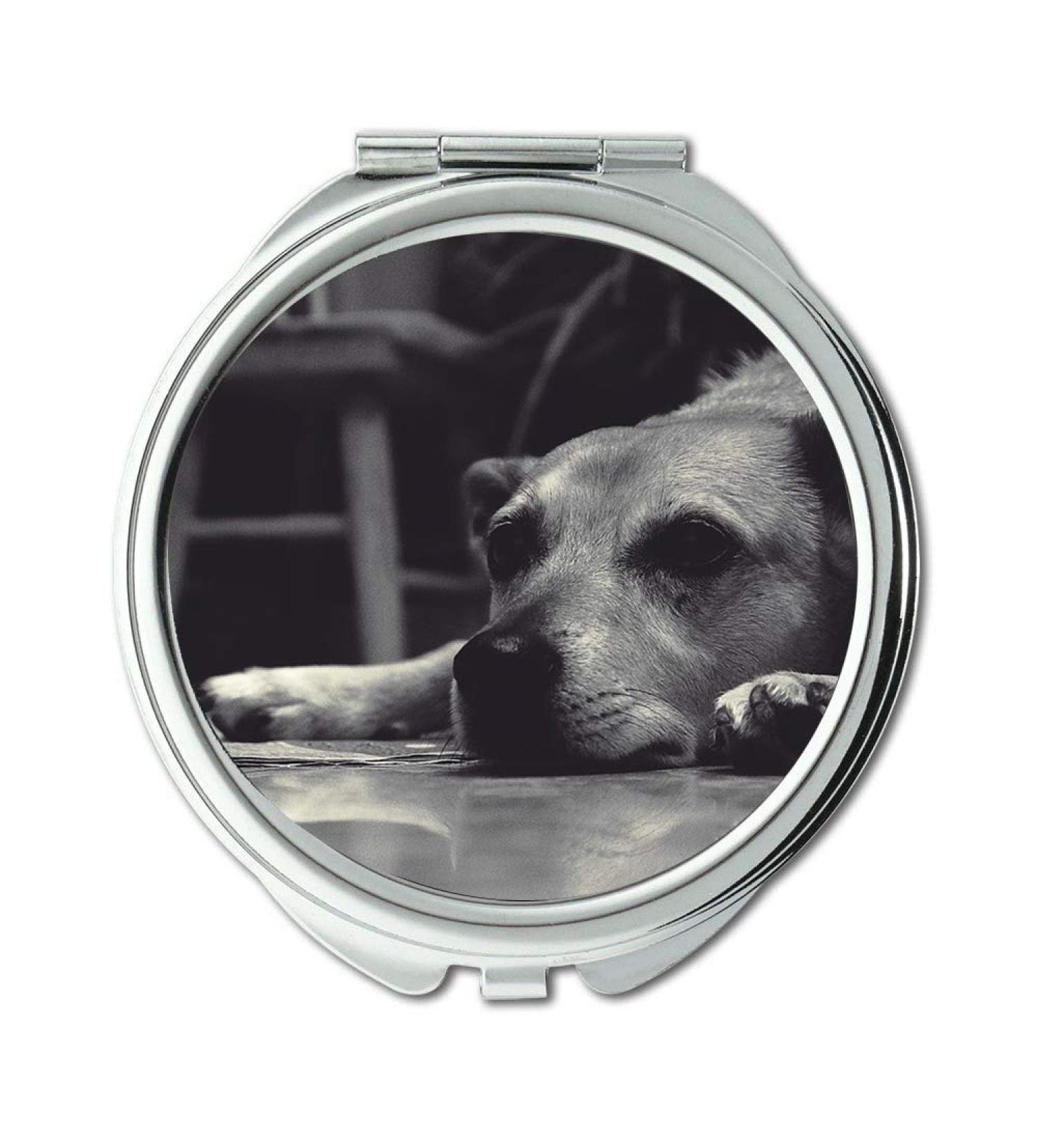Mirror Travel Mirror Pet Animal Dog Cute Pocket Mirror portable mirror - Buy Online on GoSupps.com