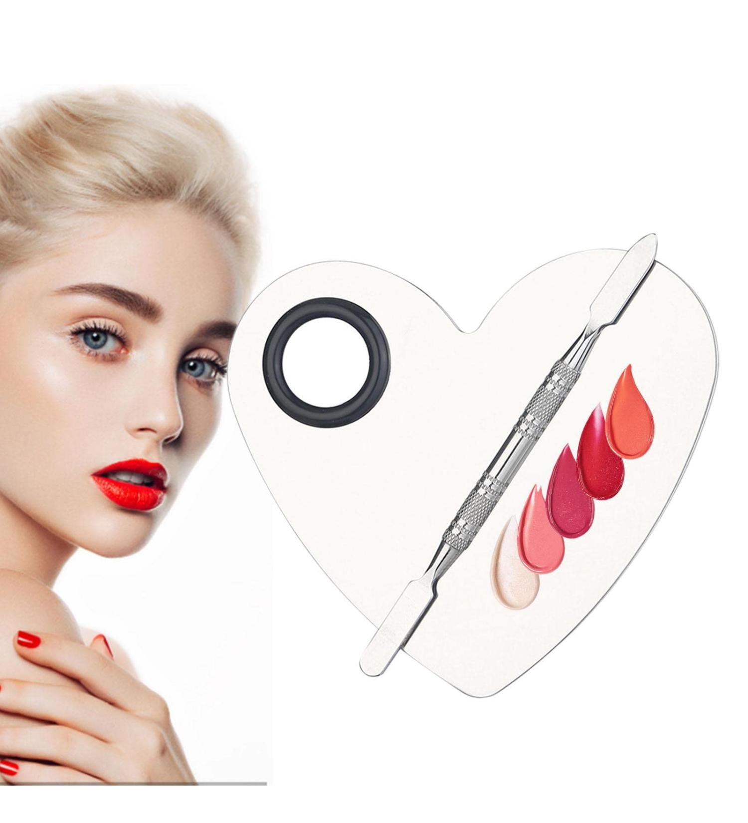  Linsition Metal makeup - handheld makeup - travel makeup with double-sided non-slip toning stick for lipstick foundation eyeshadow - Buy Online on GoSupps.com