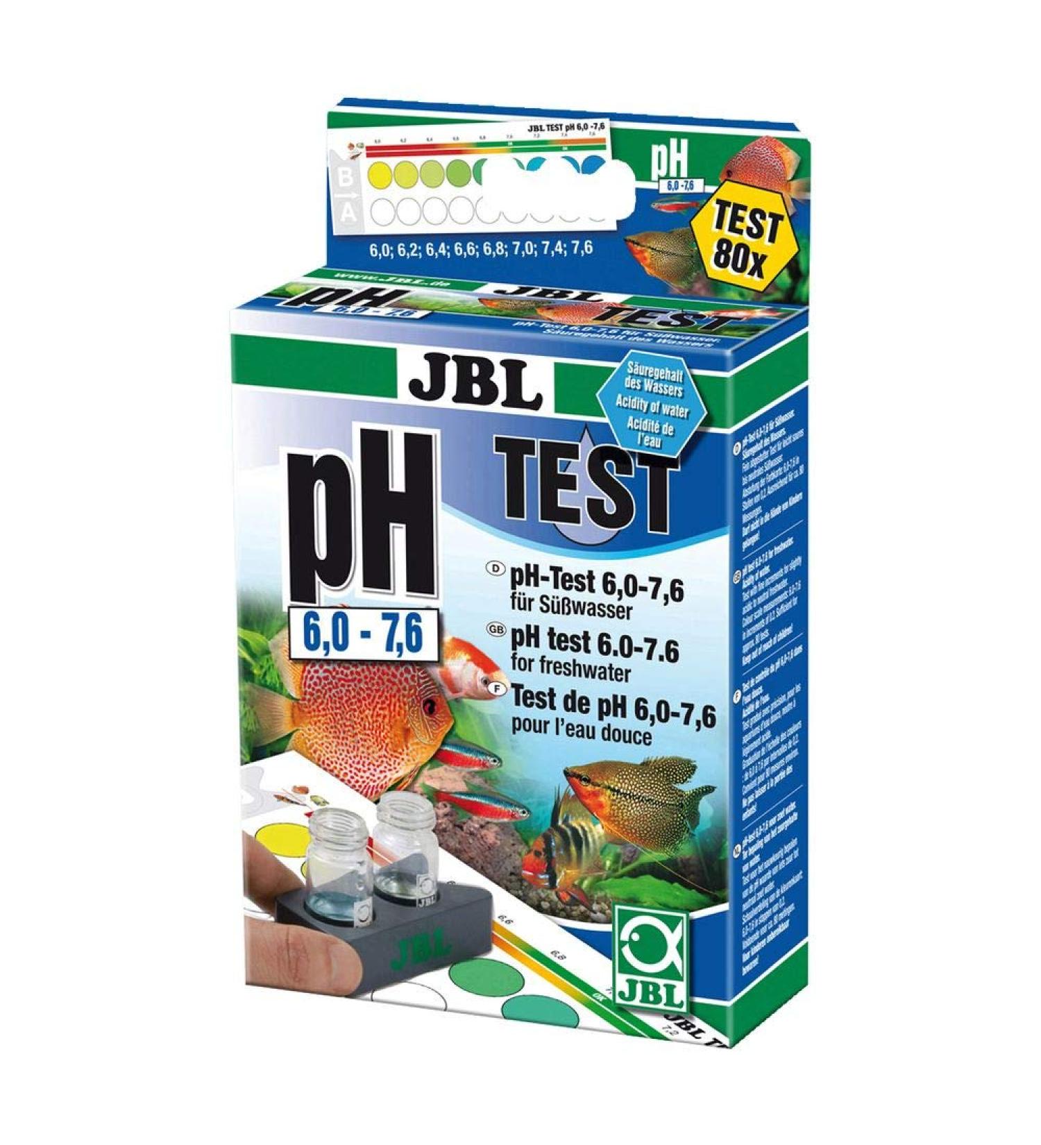 JBL quick test for determining the acidity in freshwater aquariums pH test 6.0-7.6 25346 test set pH 6.0 - 6.7